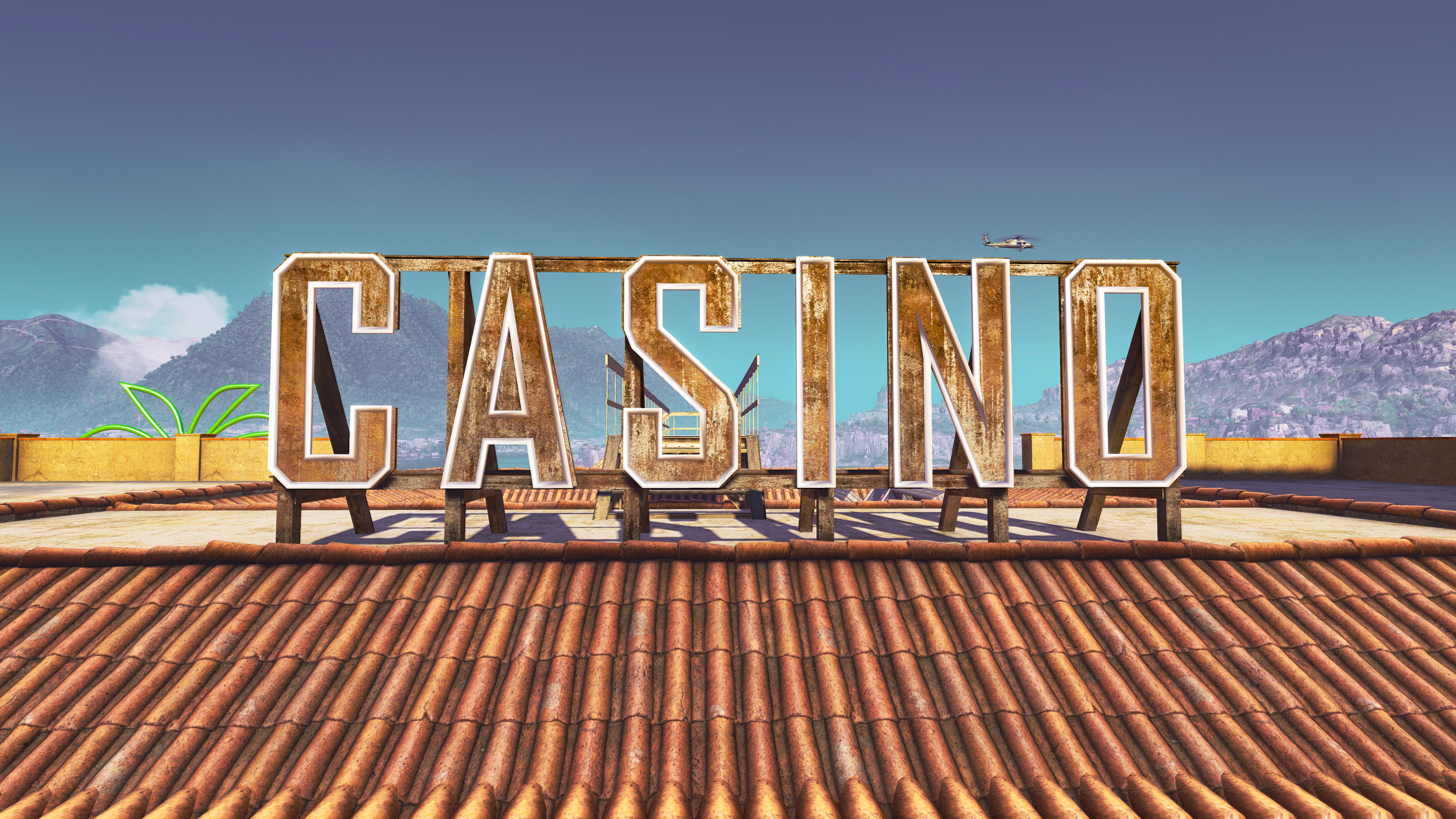 Casino sign from Tom Clancy's Ghost Recon Wildlands HD Wallpaper