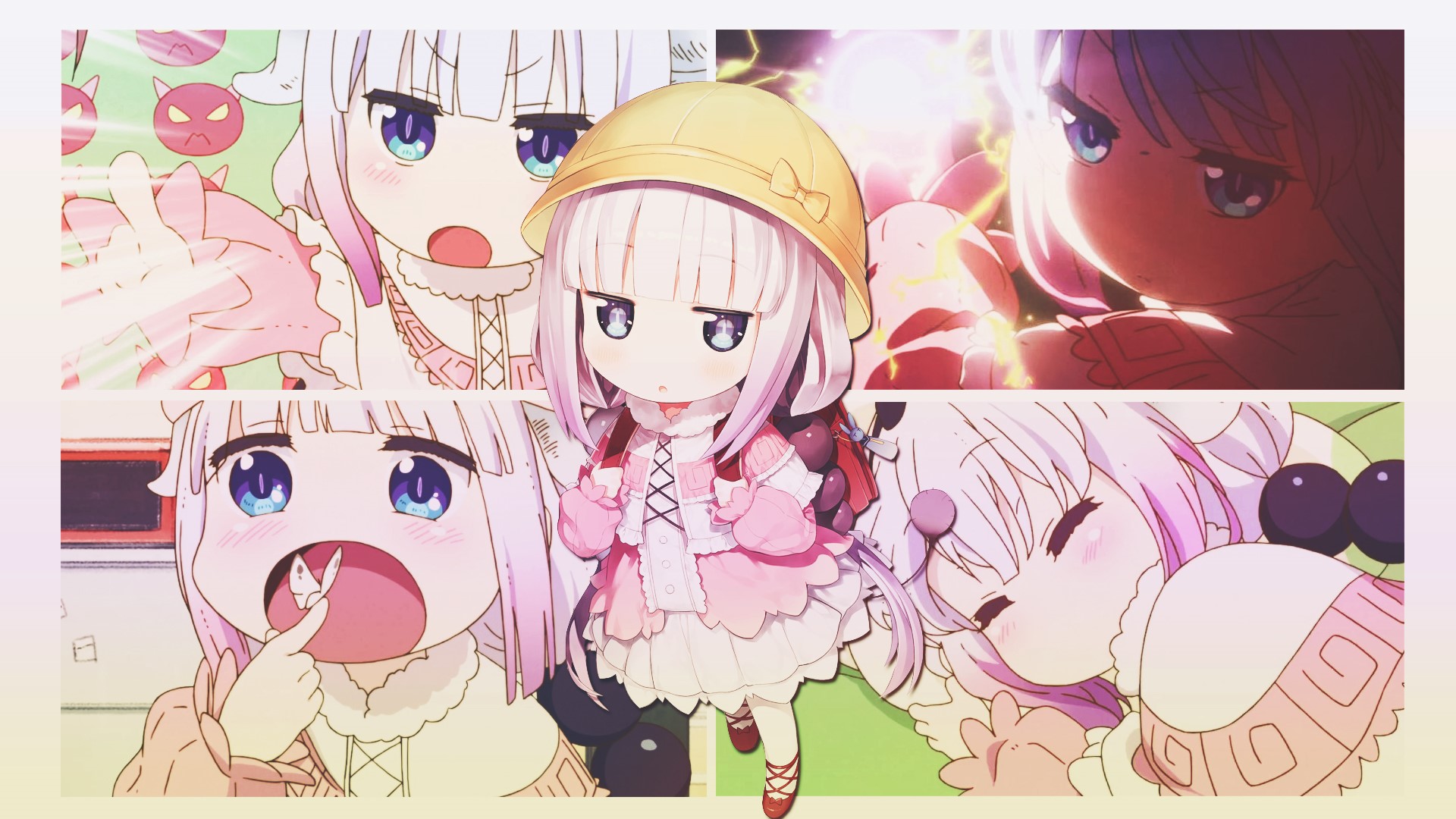 Kanna Kamui from Kobayashi-san Chi no Maid Dragon HD Wallpaper