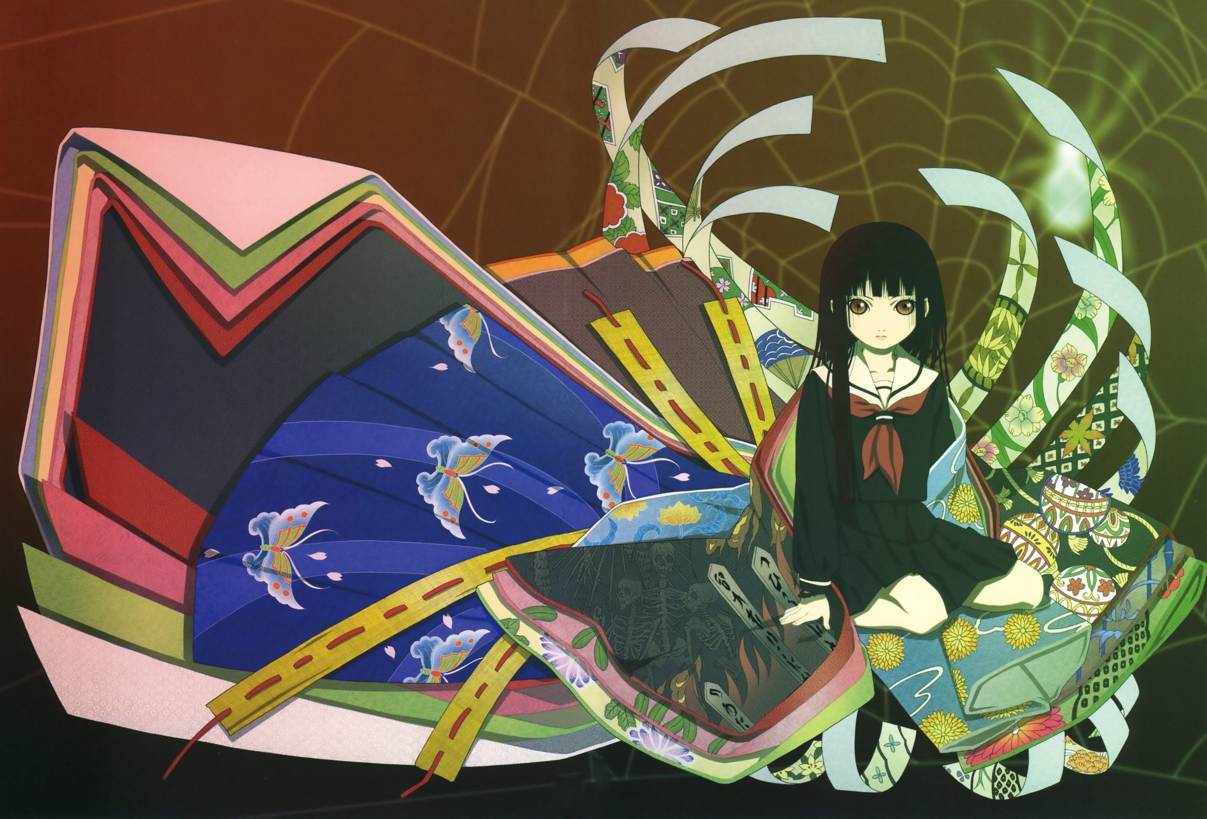 Enma Ai from Jigoku Shoujo HD Wallpaper