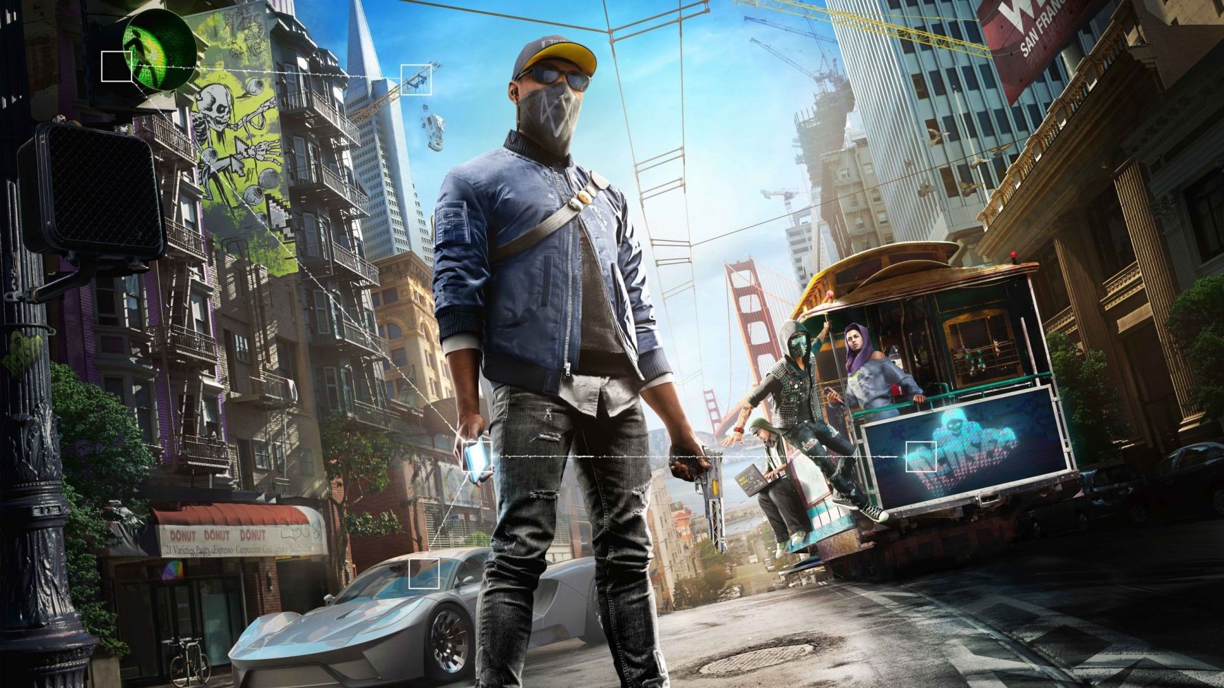 Marcus Holloway from Watch Dogs 2 in San Francisco HD Wallpaper