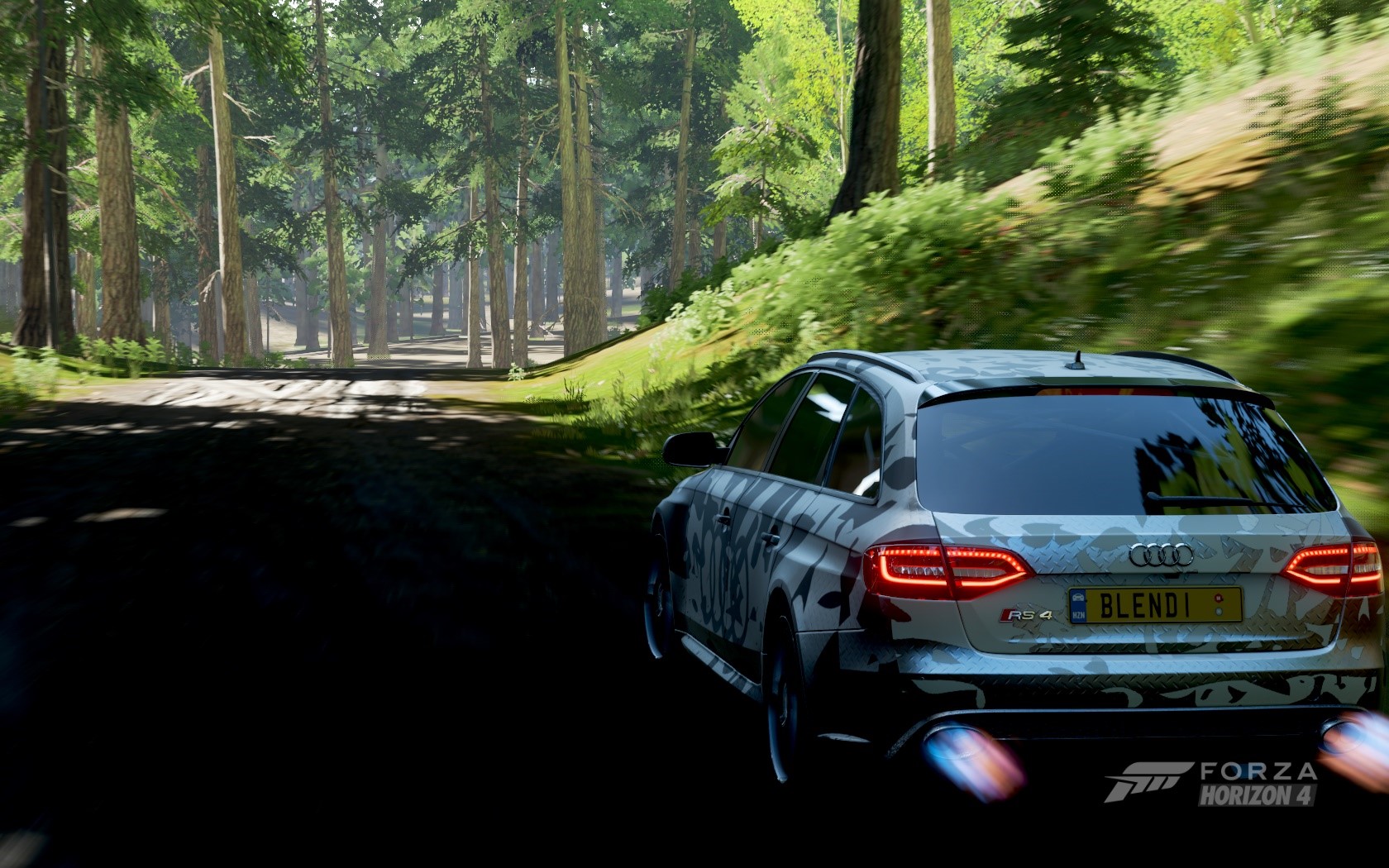 Audi RS4 Avant from Forza Horizon 4 HD Wallpaper