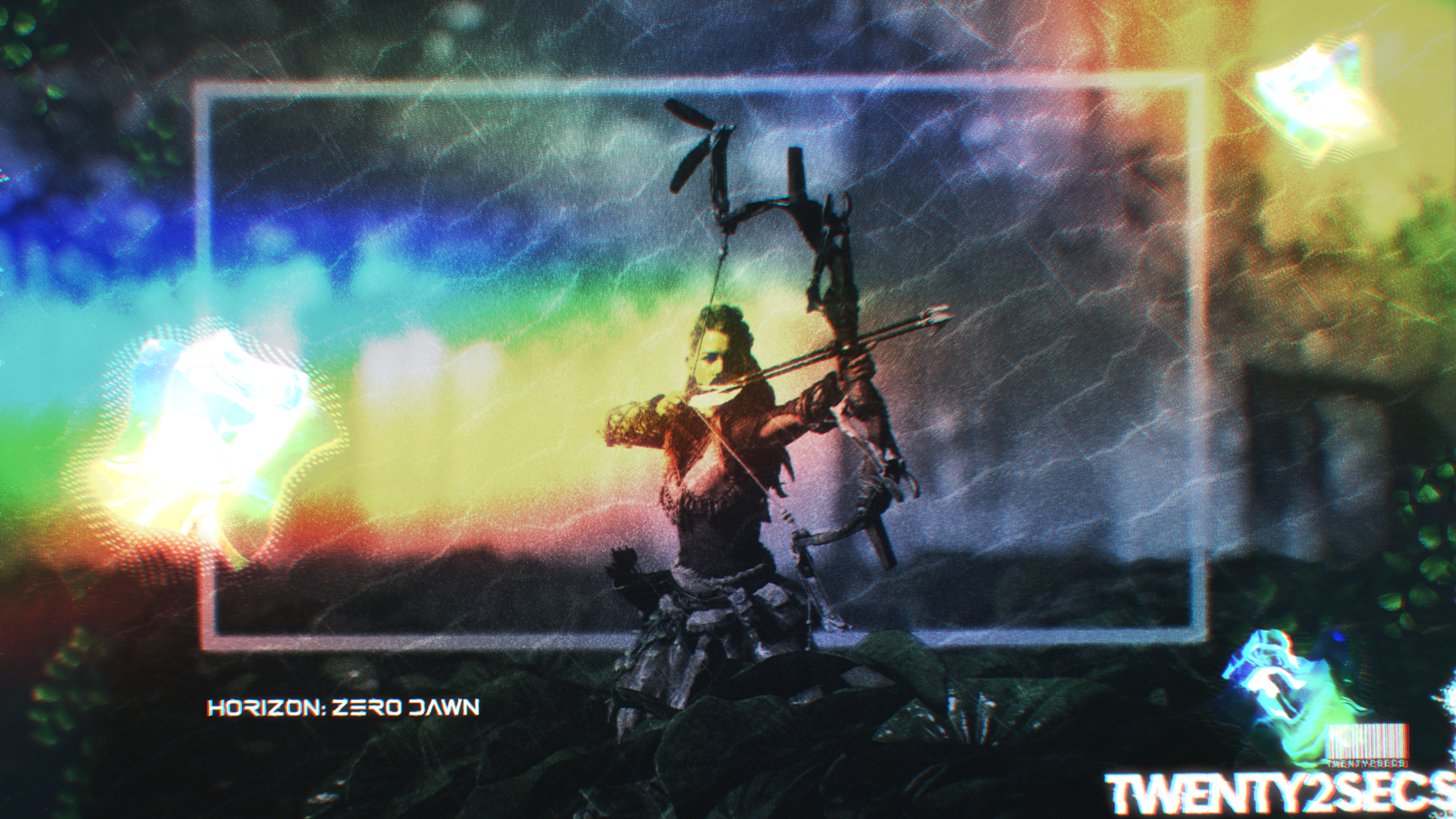 Aloy from Horizon: Zero Dawn with a bow HD Wallpaper
