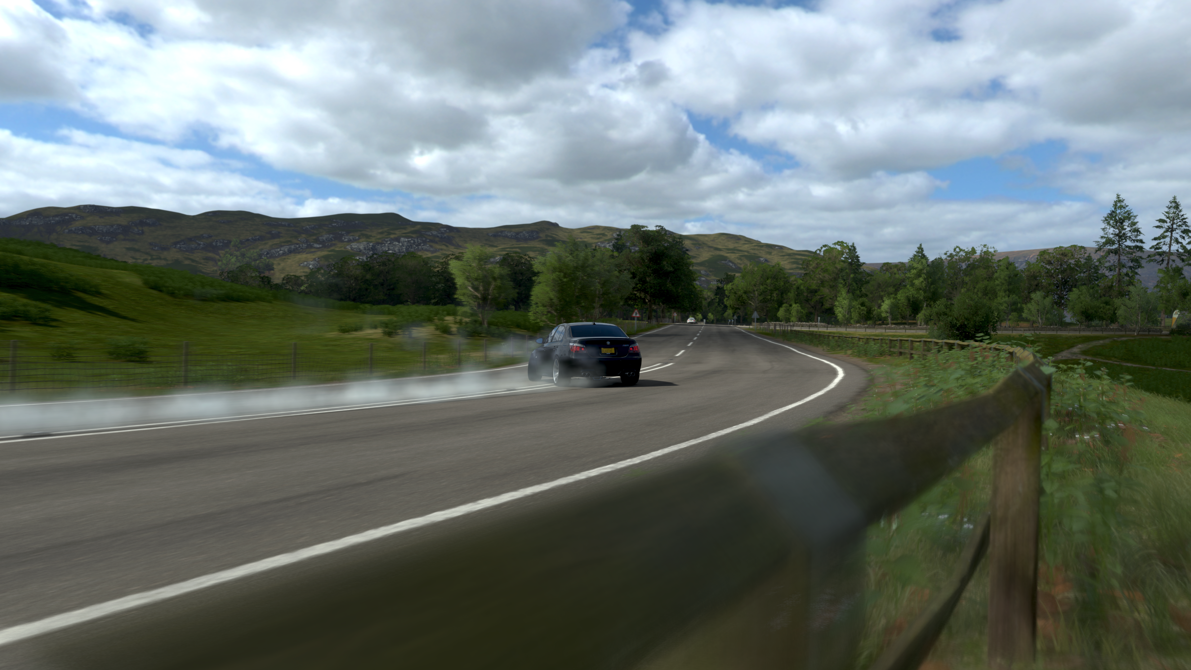 4K Forza Horizon 4 car drifting on road HD Wallpaper