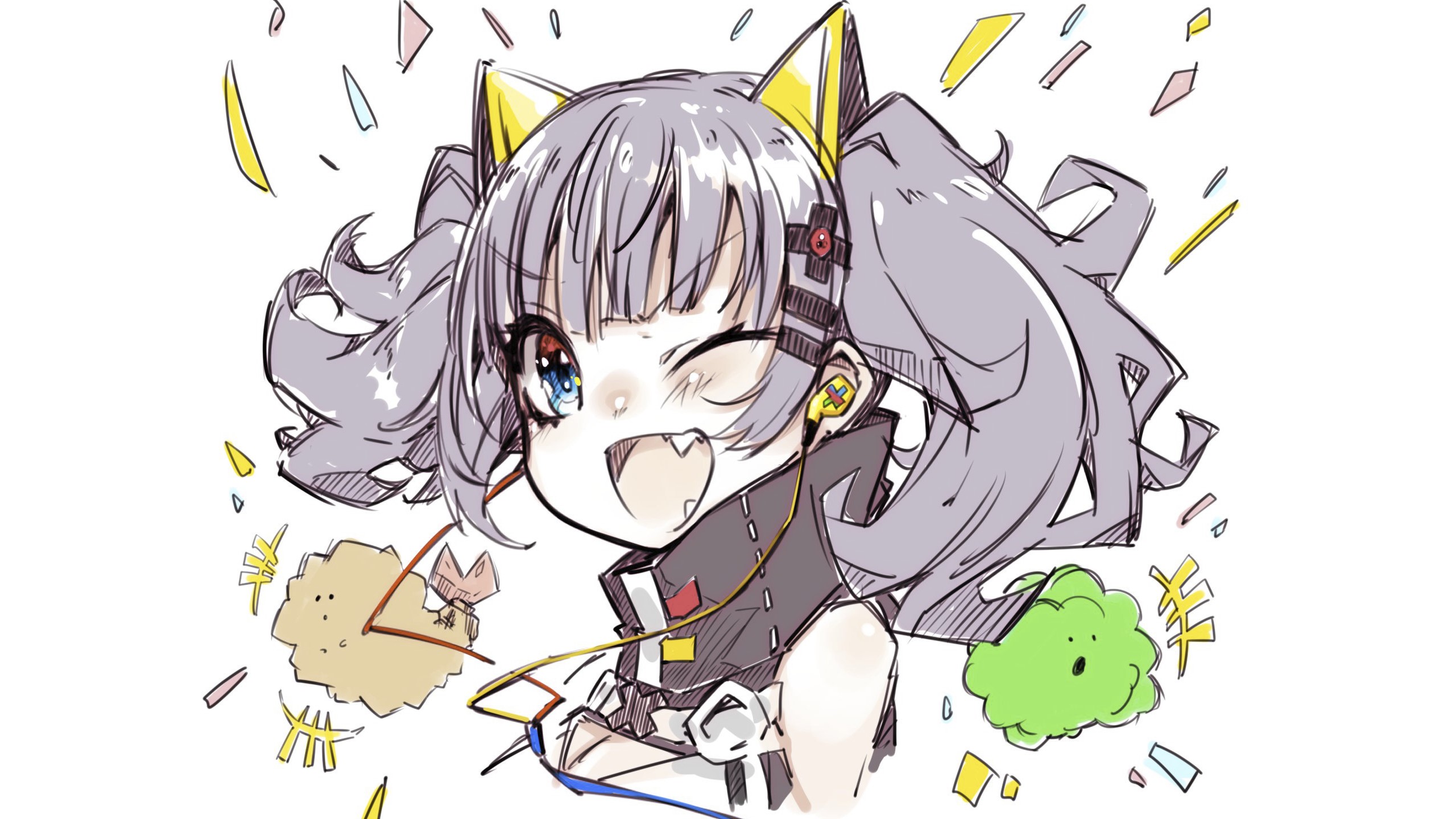 Kaguya Luna from Virtual YouTuber HD Wallpaper