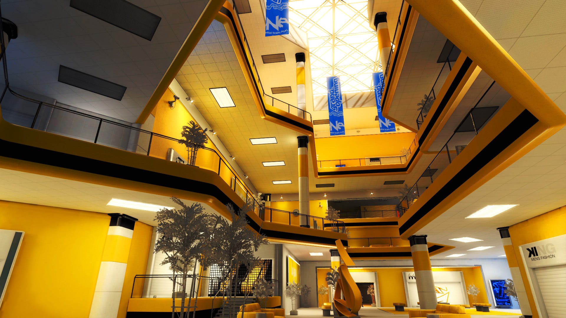 Mirror's Edge video game interior HD Wallpaper