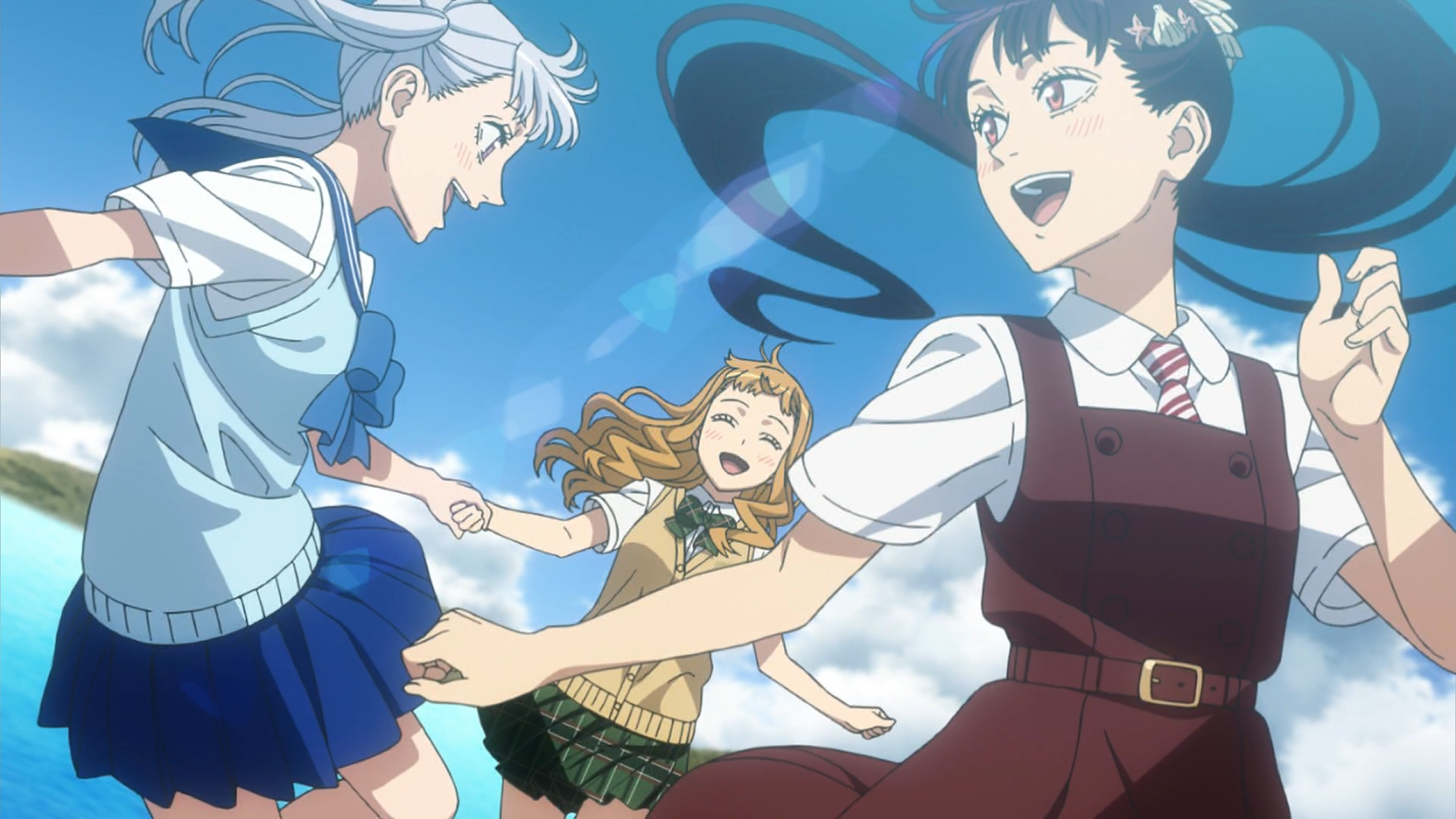 Noelle, Mimosa, and Charmy from Black Clover HD Wallpaper