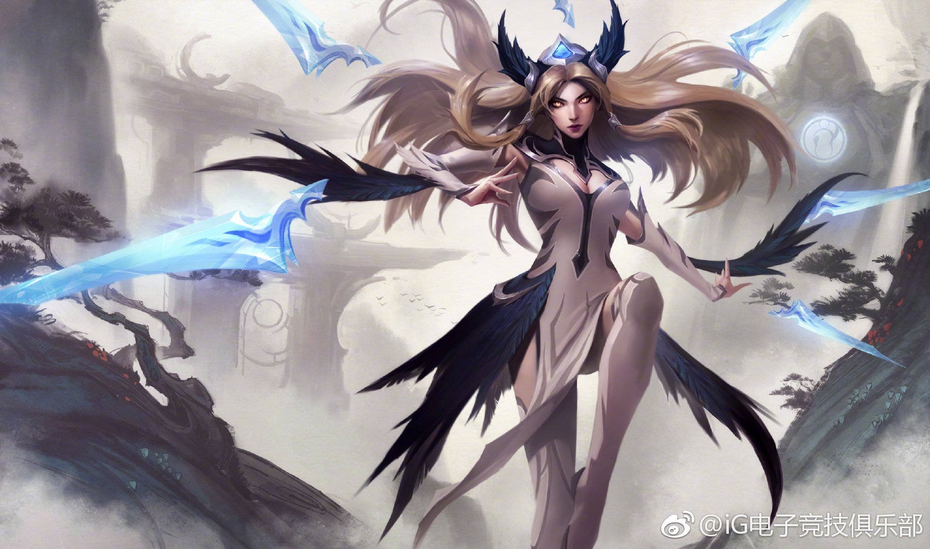 Irelia from League of Legends HD Wallpaper
