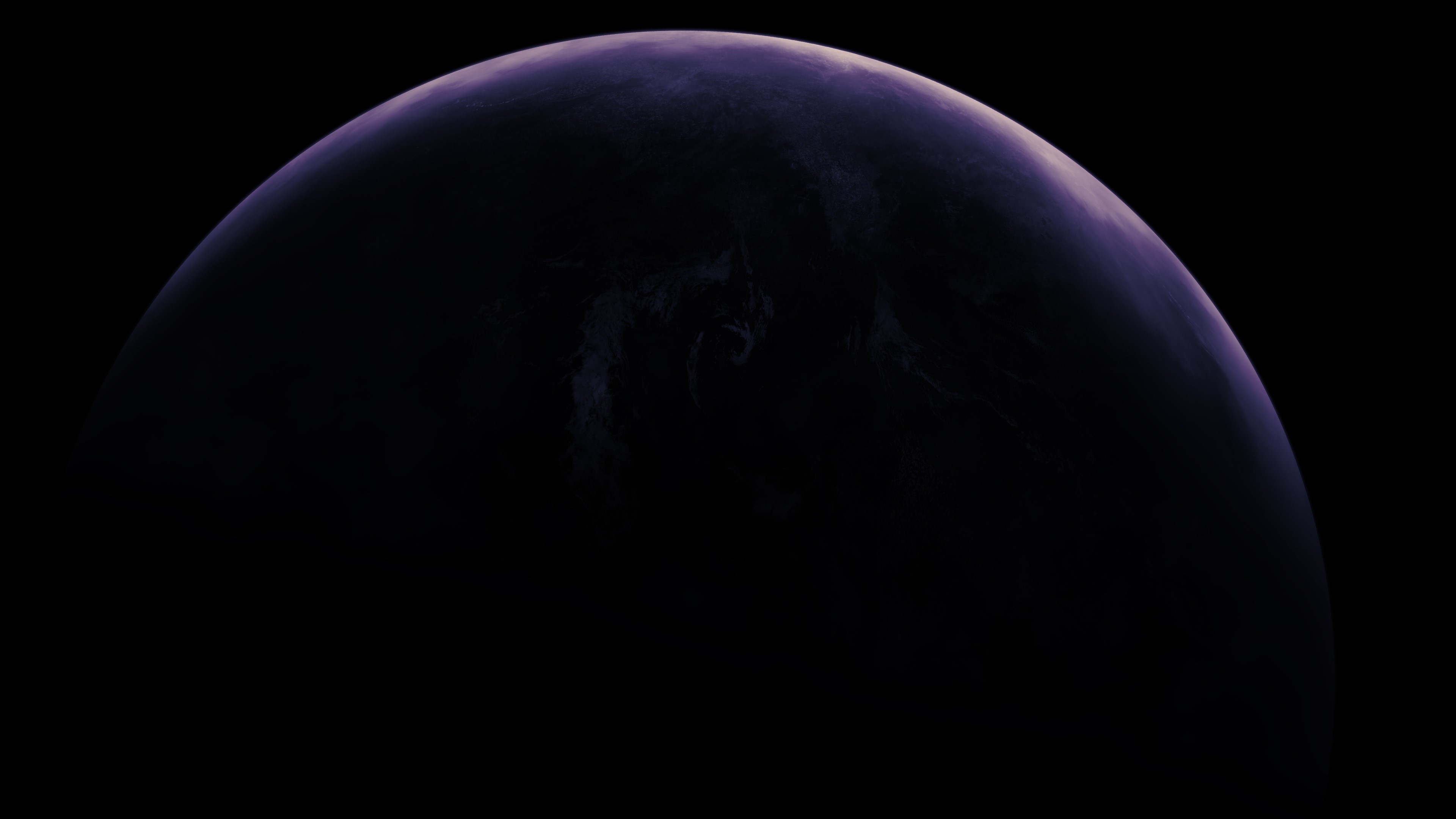 4K Space Art Planet HD Wallpaper