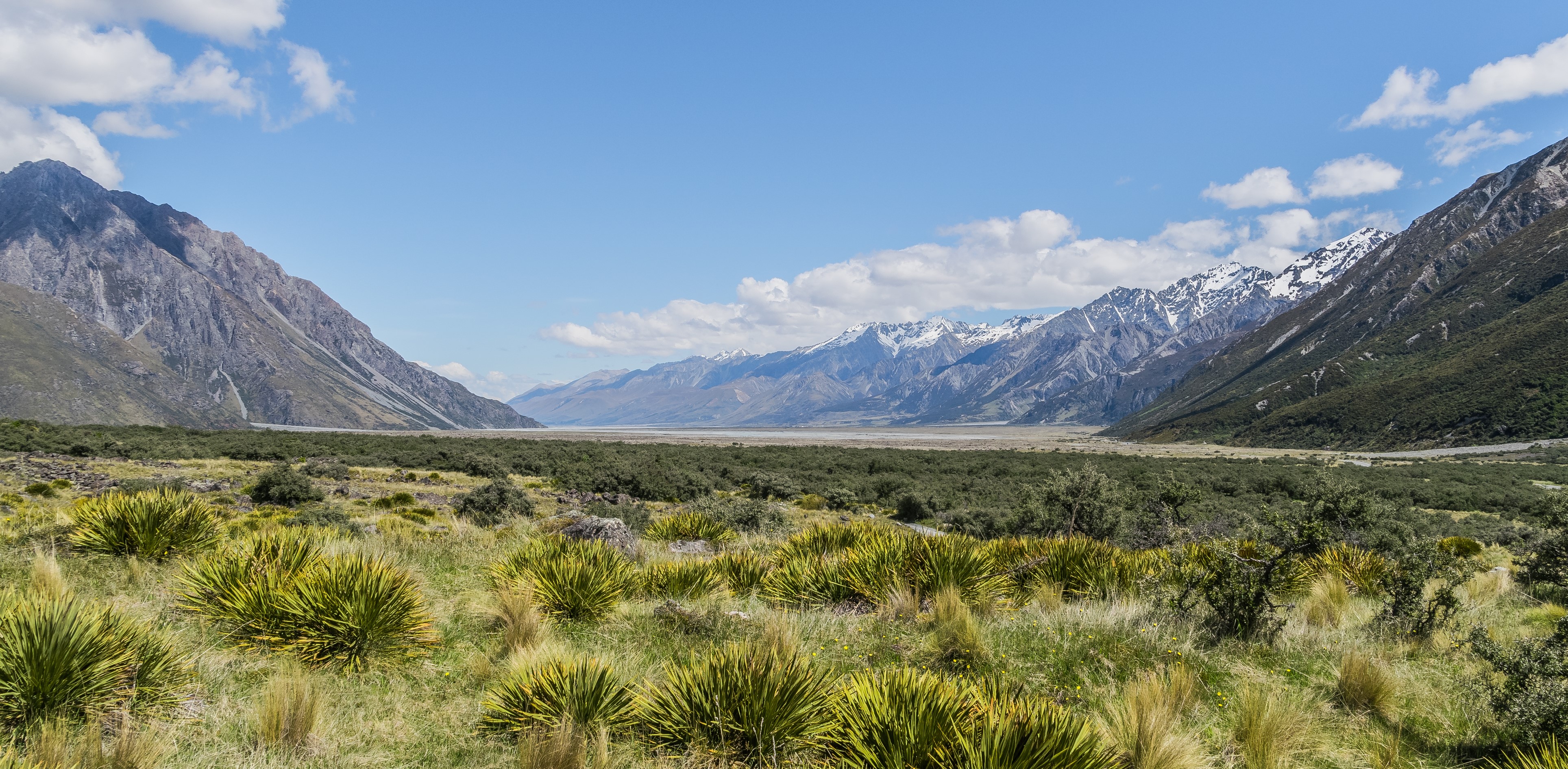 4K Mountains Landscape Nature New Zealand HD Wallpaper