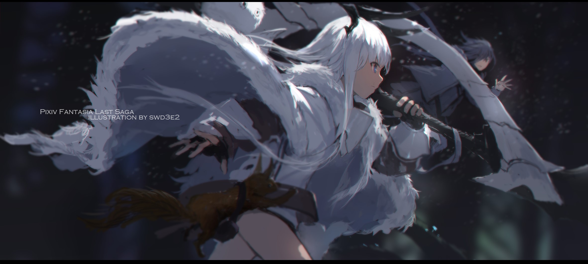Fantasia Last Saga Illustration by SWD3E2 HD Wallpaper