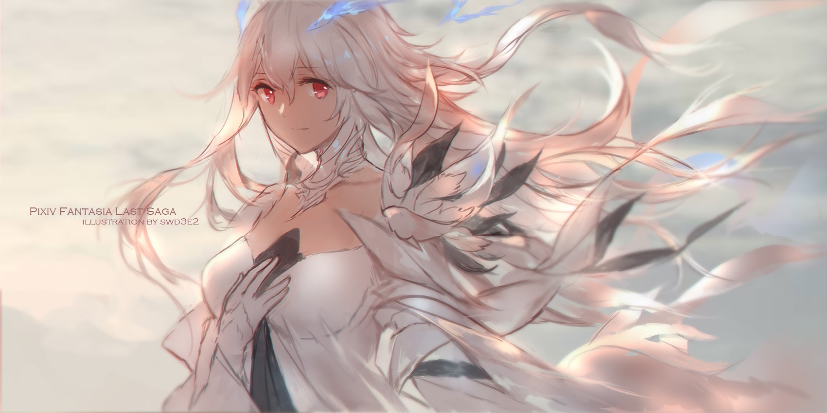 Fantasy Girl from Pixiv Fantasia Last Saga HD Wallpaper