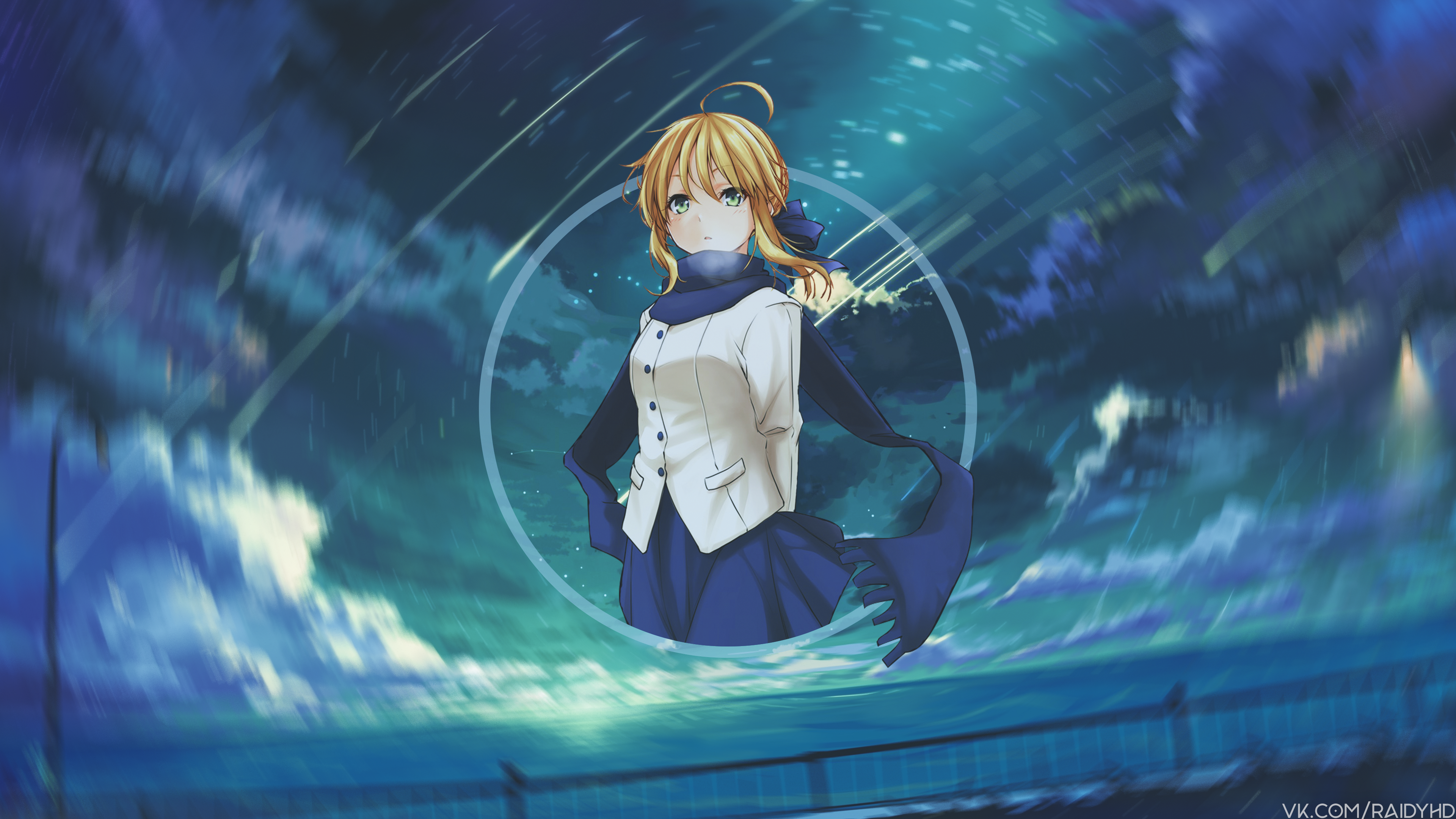 Saber from Fate Series in 4K HD Wallpaper