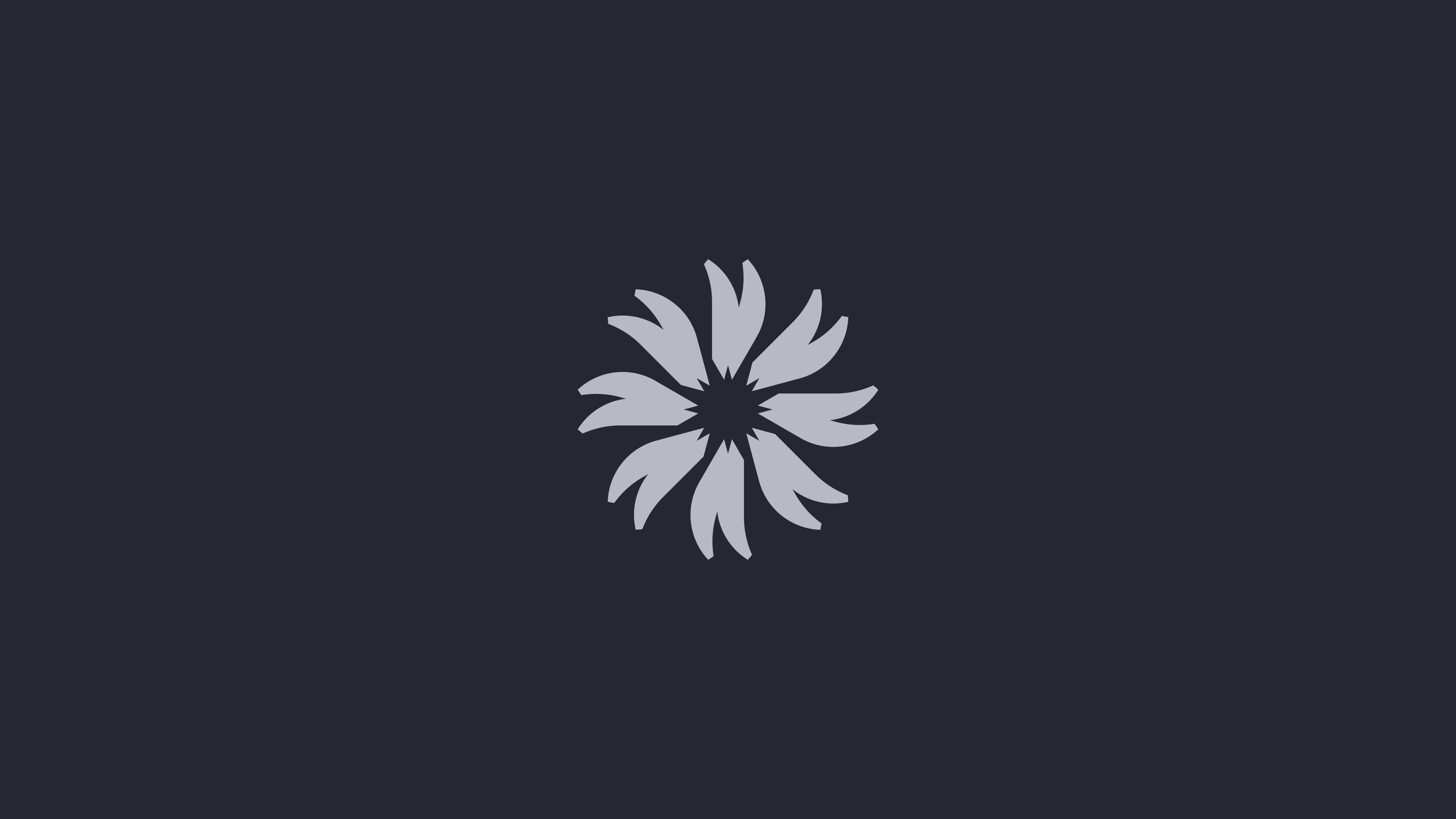 Abstract gray flower artwork HD Wallpaper