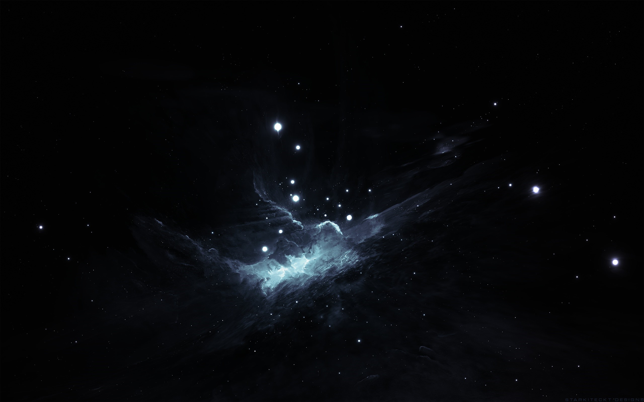 Space art by Starkiteckt HD Wallpaper