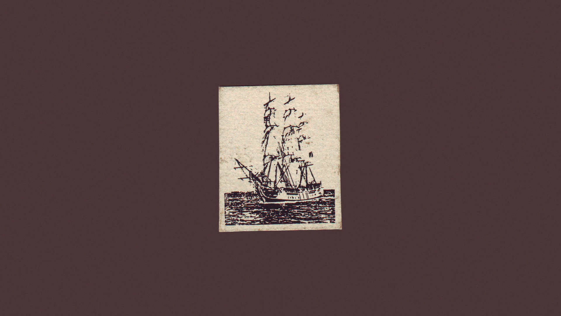 Old ship sailing on the sea HD Wallpaper
