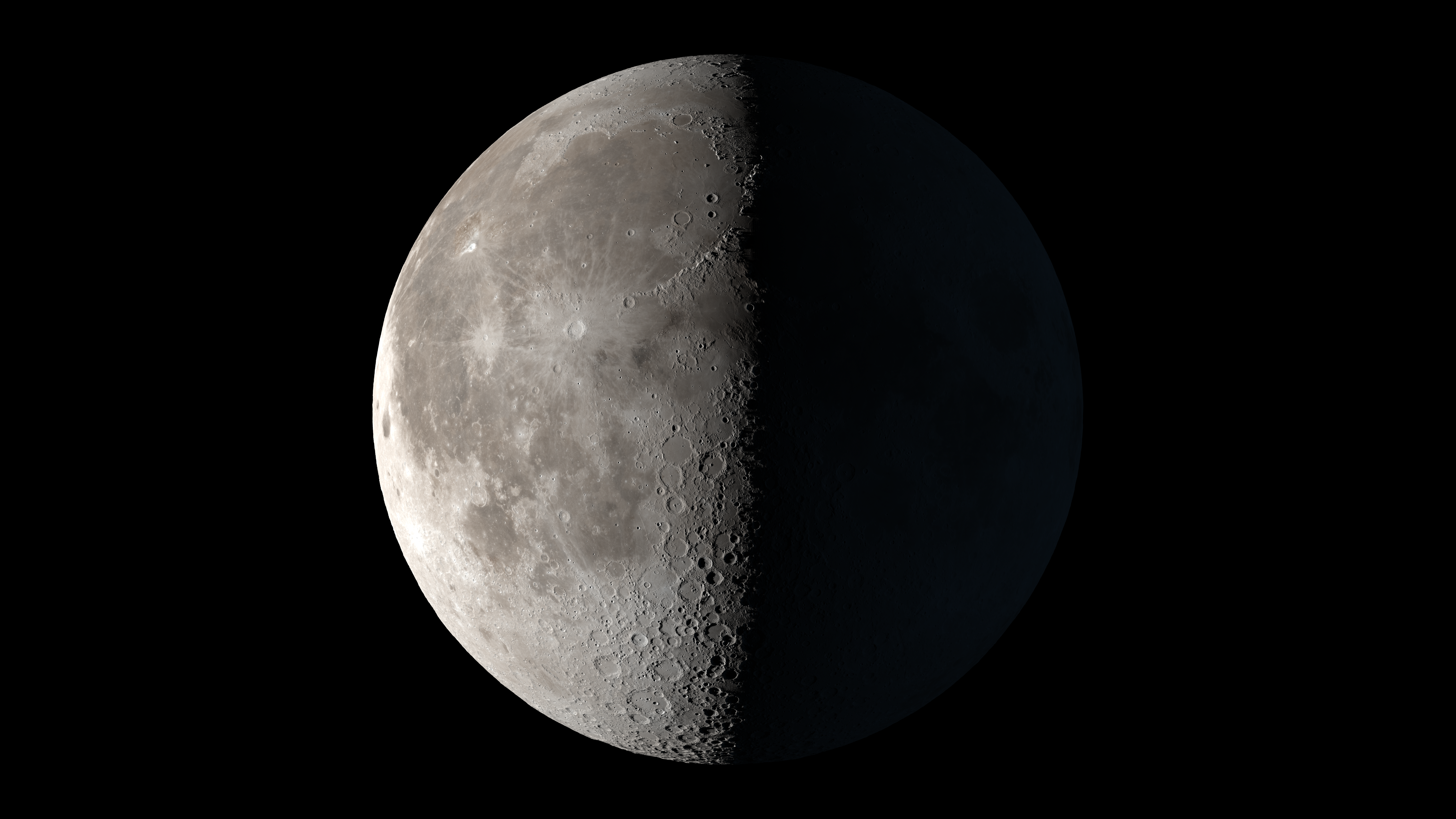 4K Moon Phases HD Wallpaper