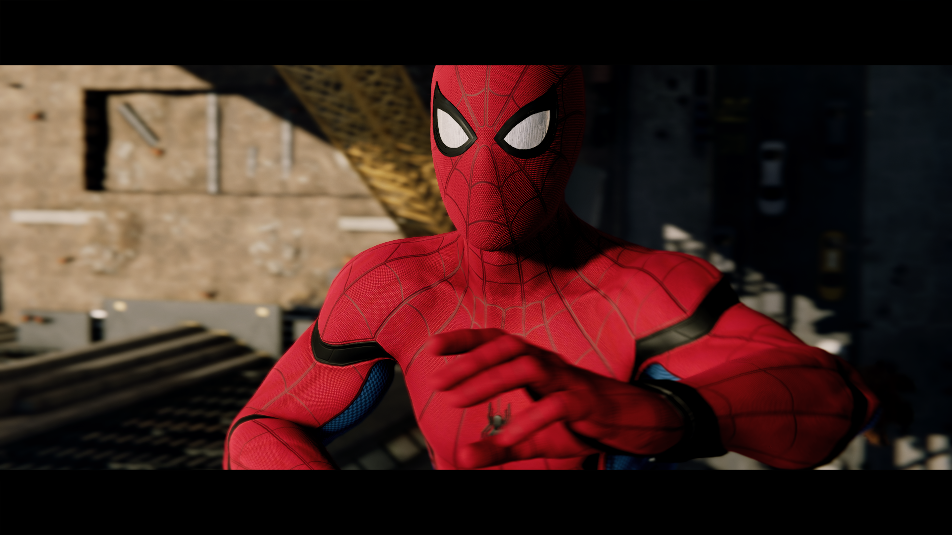 Spider-Man from Marvel Comics in a video game HD Wallpaper