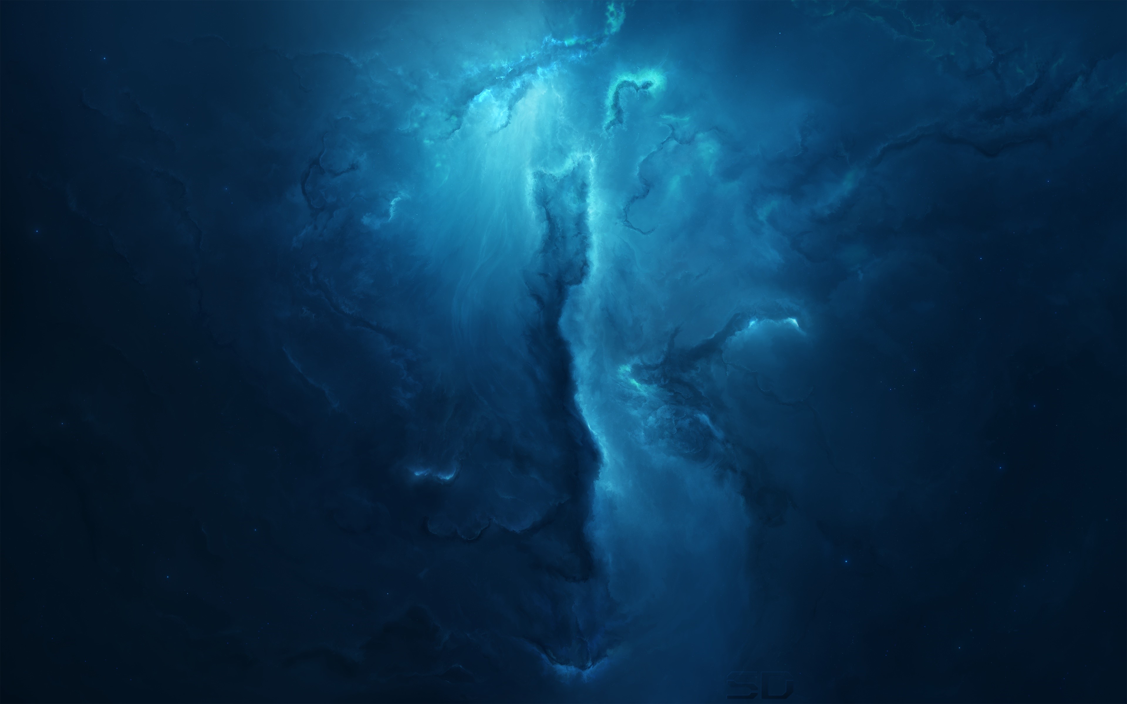 4K Space Art Nebula HD Wallpaper