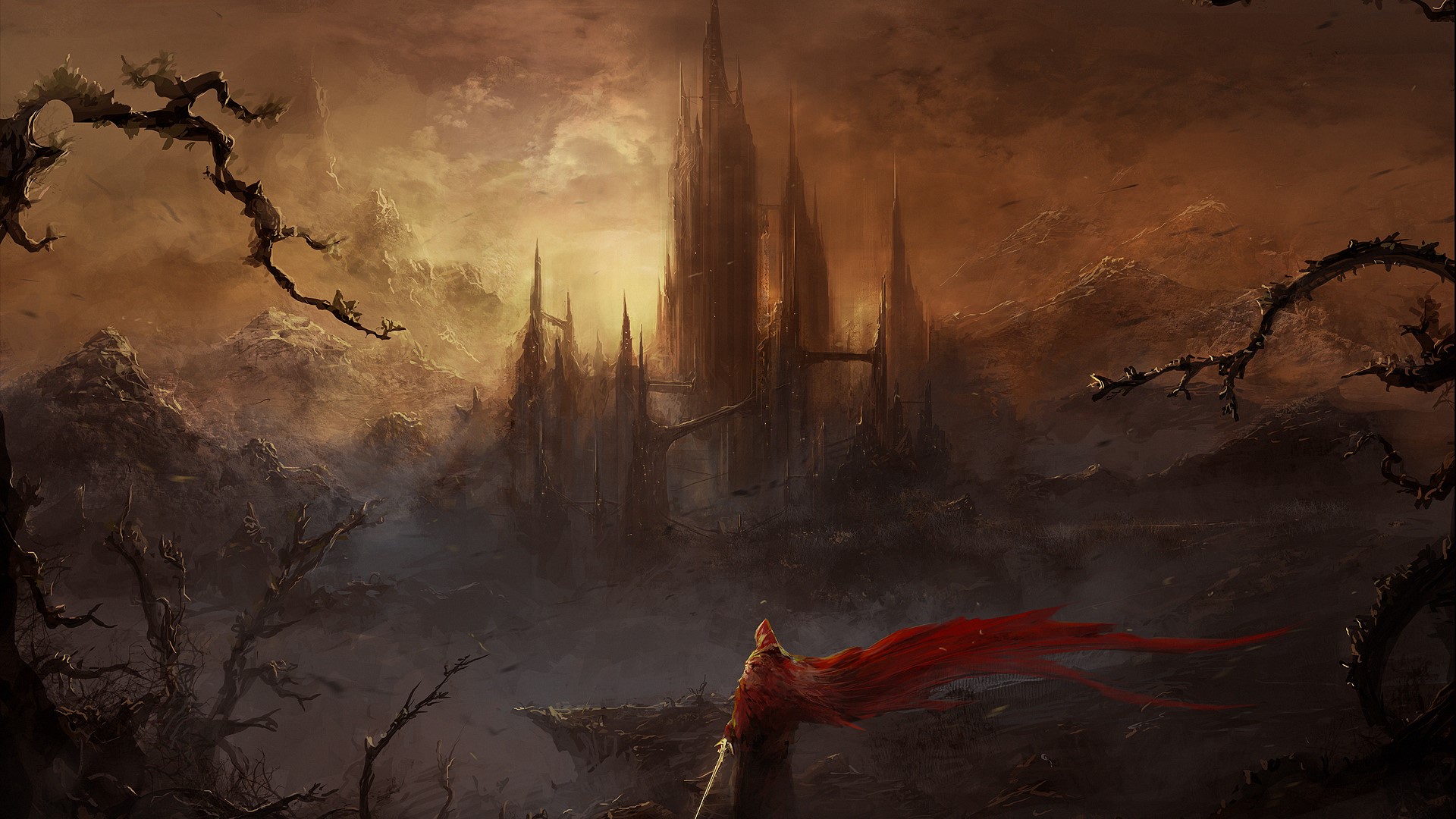 Artwork from Pillars of Eternity video game HD Wallpaper