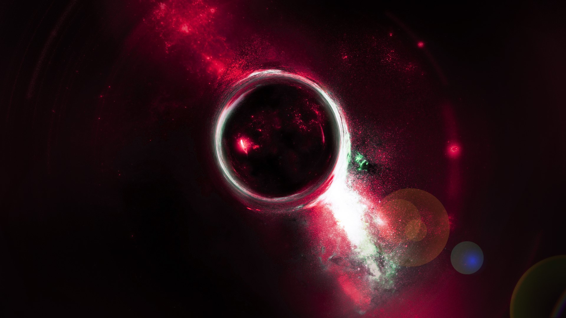 Space art glitch art digital art space galaxy HD Wallpaper