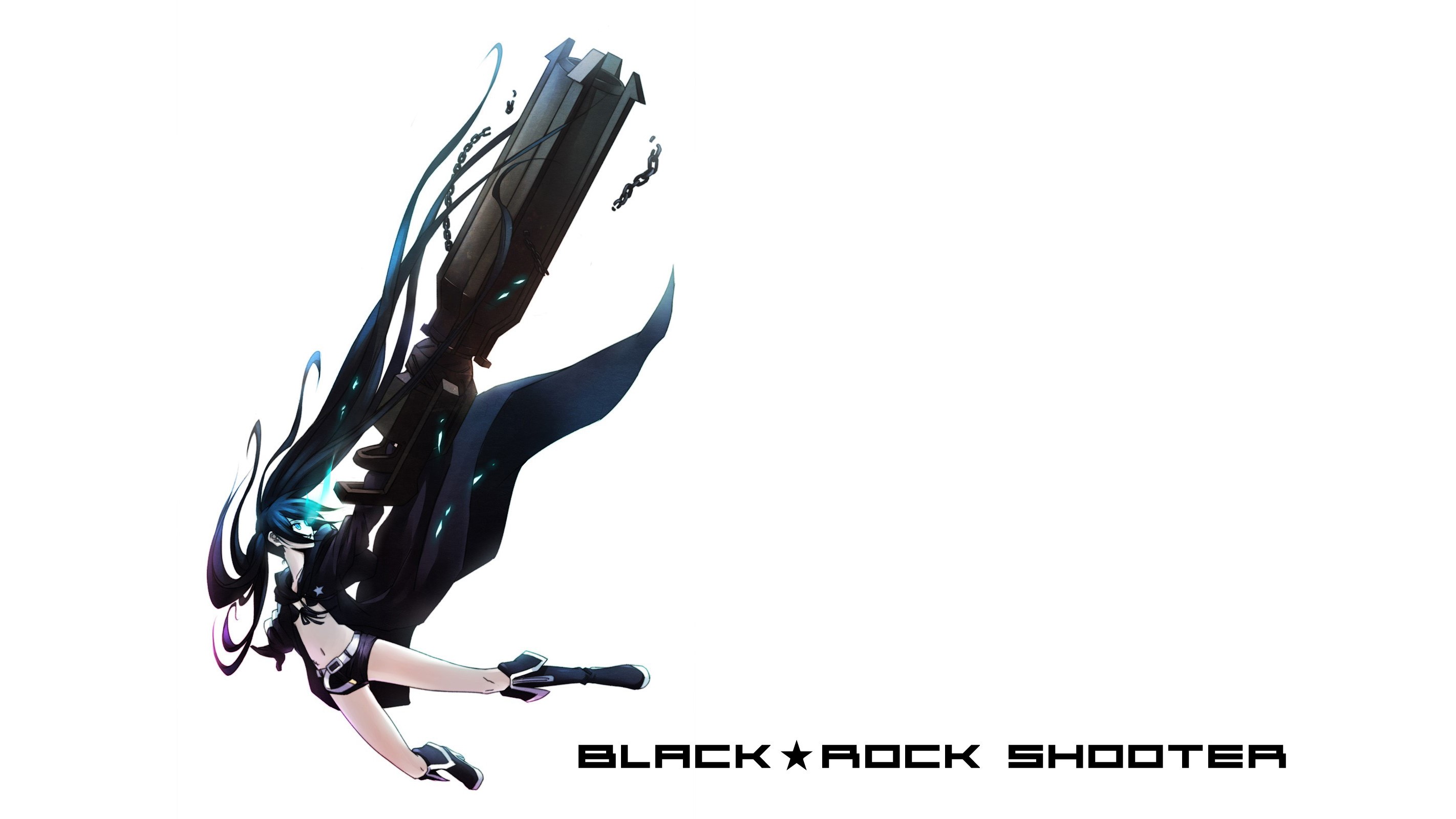 Black Rock Shooter from Black Rock Shooter (series) HD Wallpaper