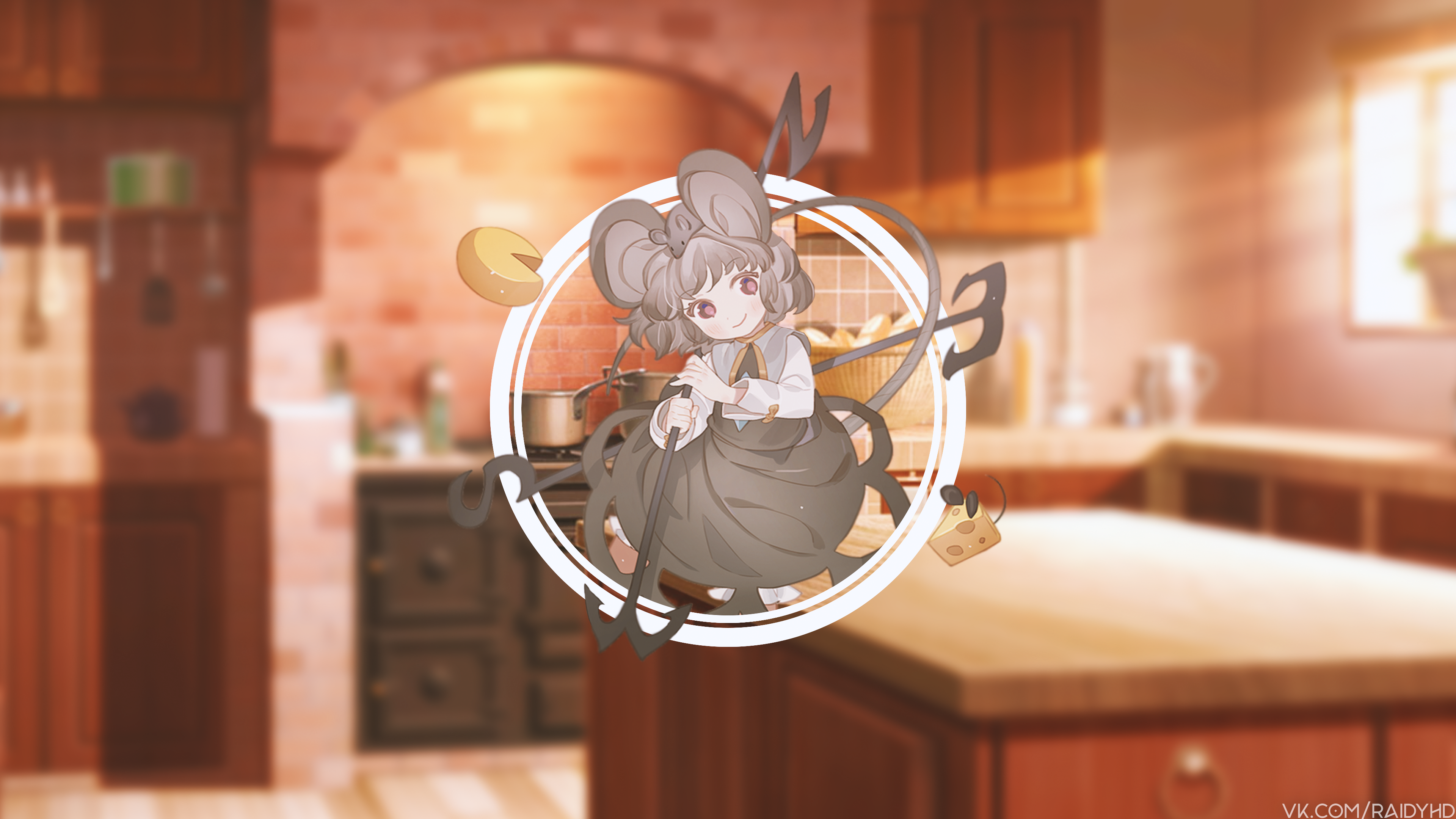 Nazrin from Touhou Project HD Wallpaper