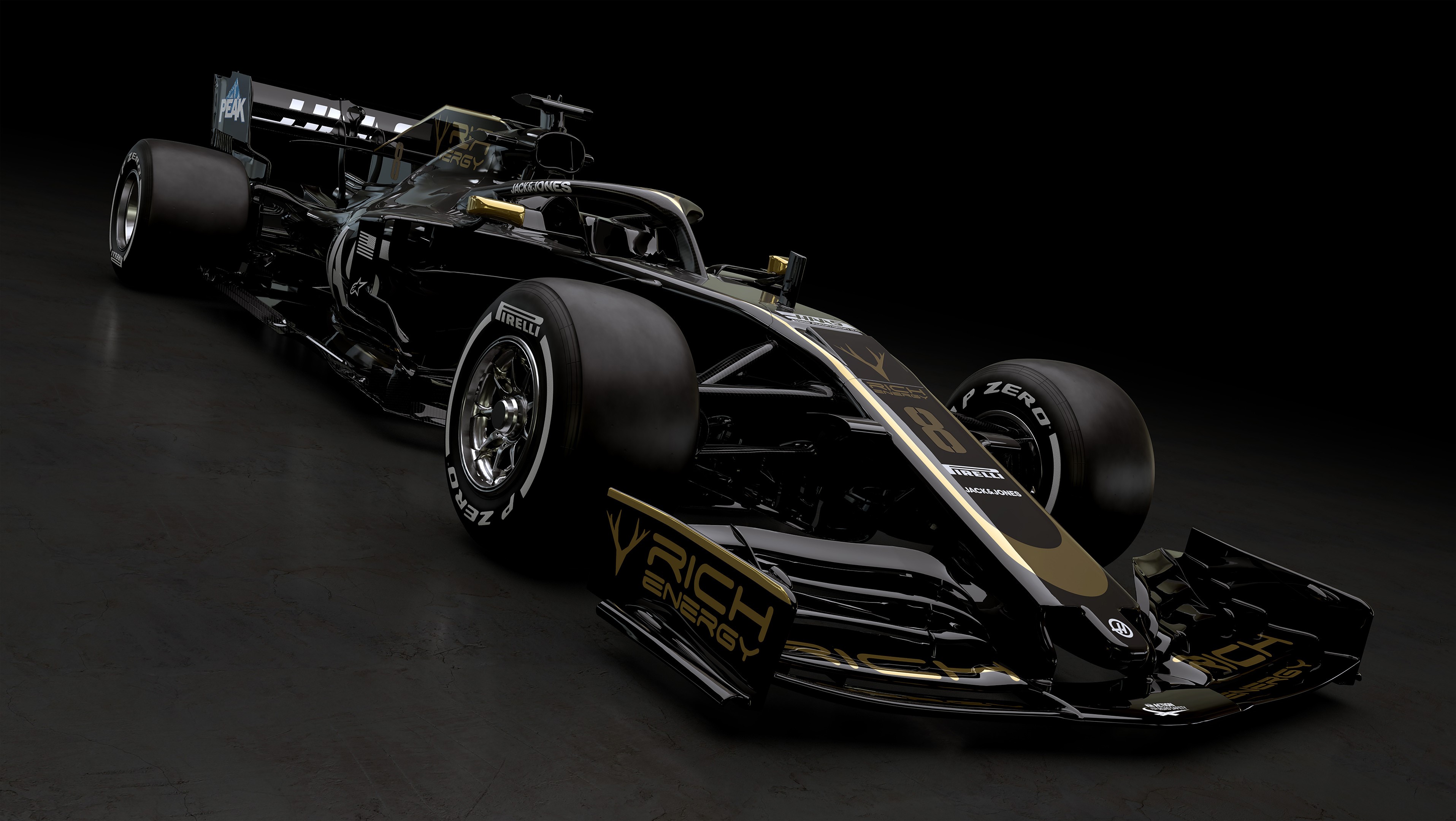 Haas F1 Team SF90 Formula 1 Car HD Wallpaper