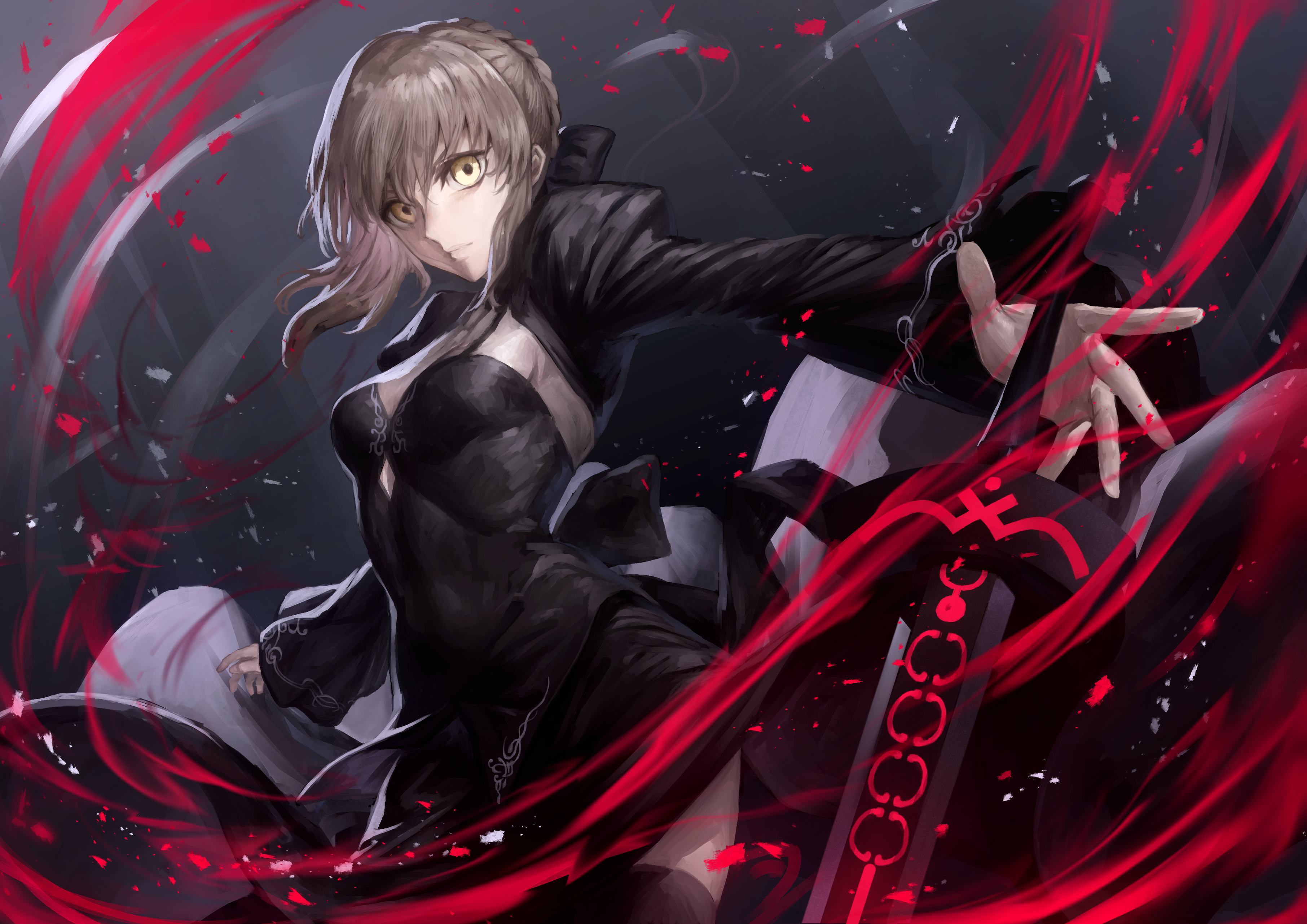 Saber Alter from Fate/Grand Order HD Wallpaper