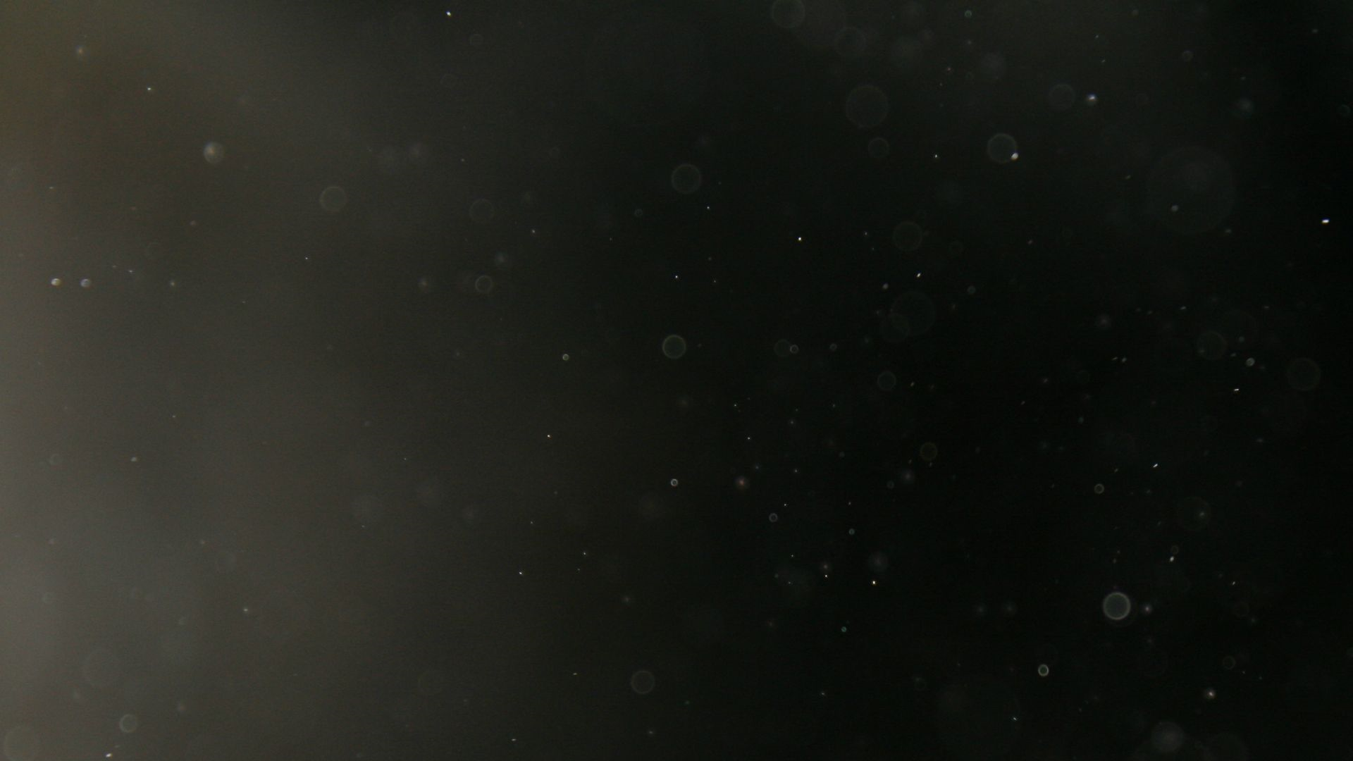 Dust particles floating in dark space HD Wallpaper