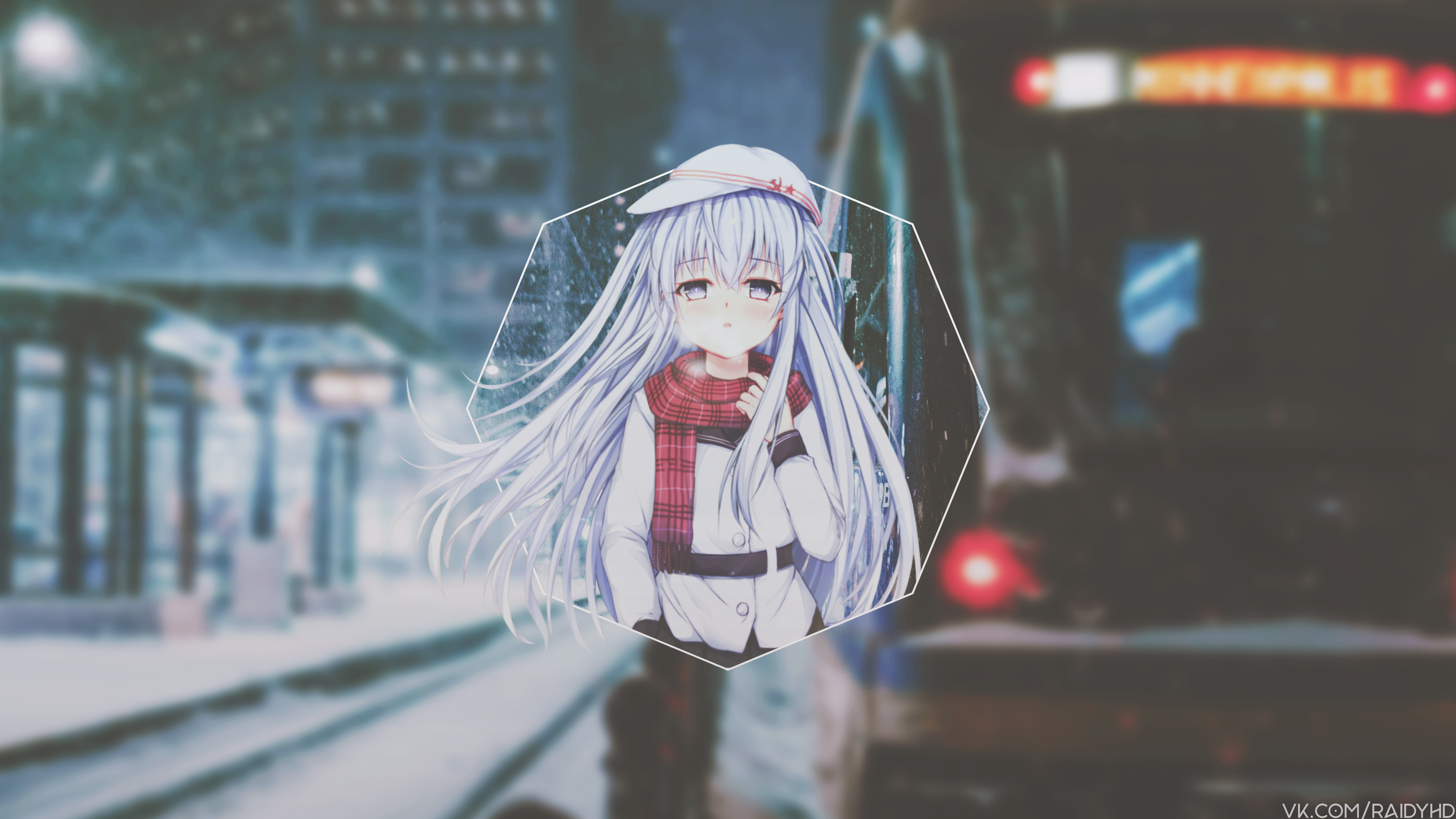 4K Hibiki from KanColle anime girl HD Wallpaper