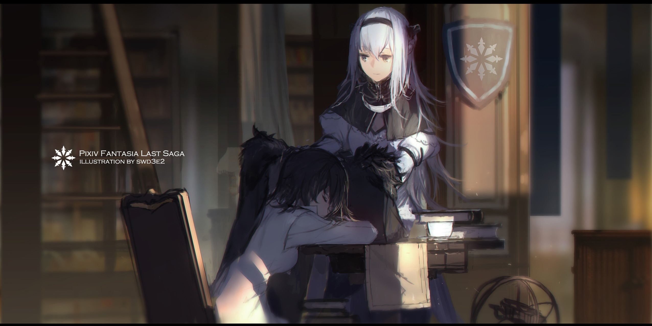 Pixiv Fantasia Last Saga illustration by swd3e2 HD Wallpaper