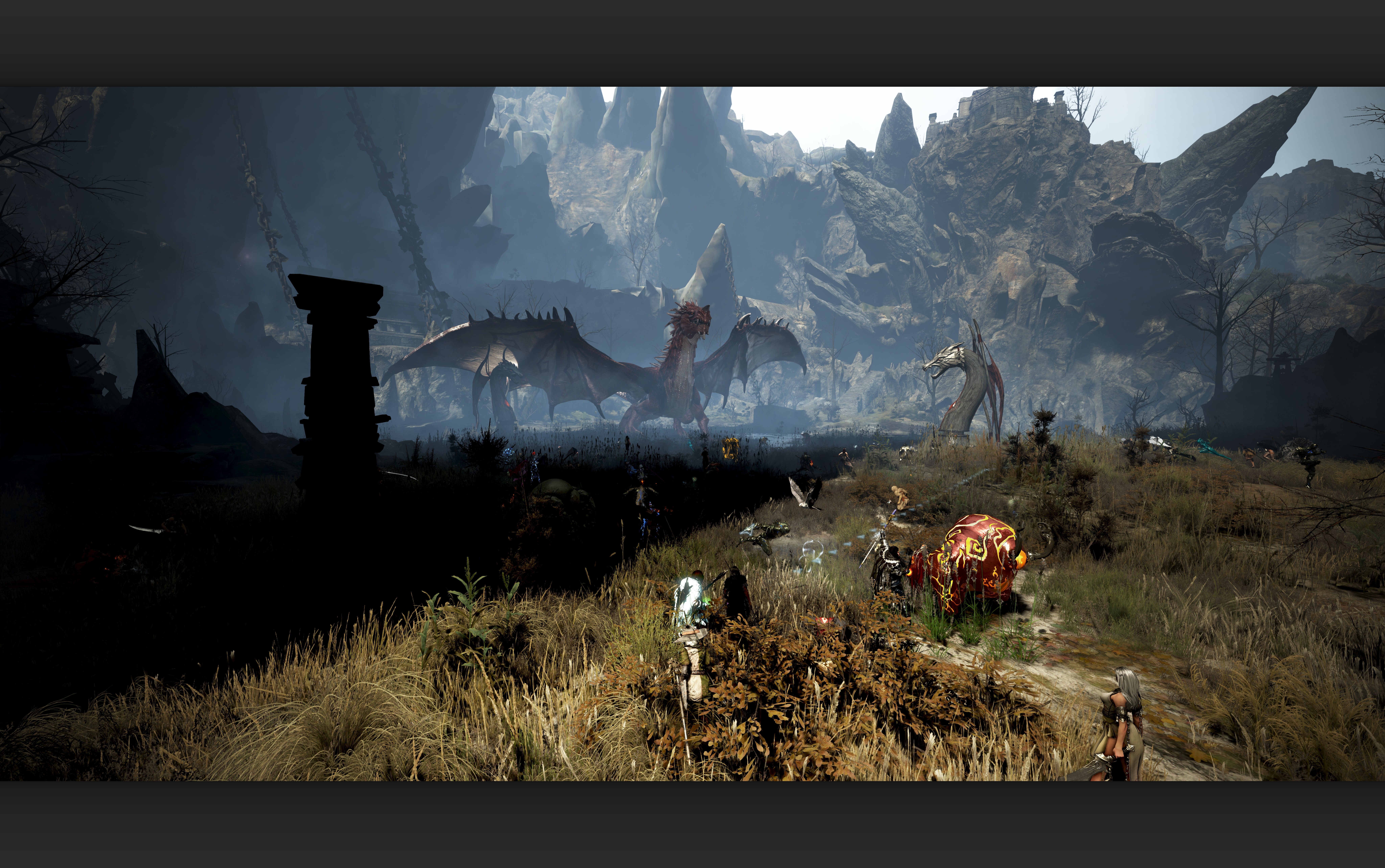 4K Black Desert Online Dragon Encounter HD Wallpaper