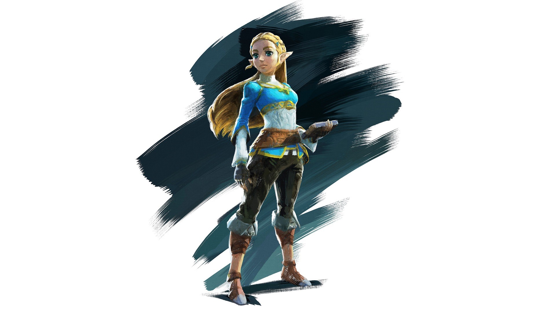 Princess Zelda from The Legend of Zelda: Breath of the Wild HD Wallpaper