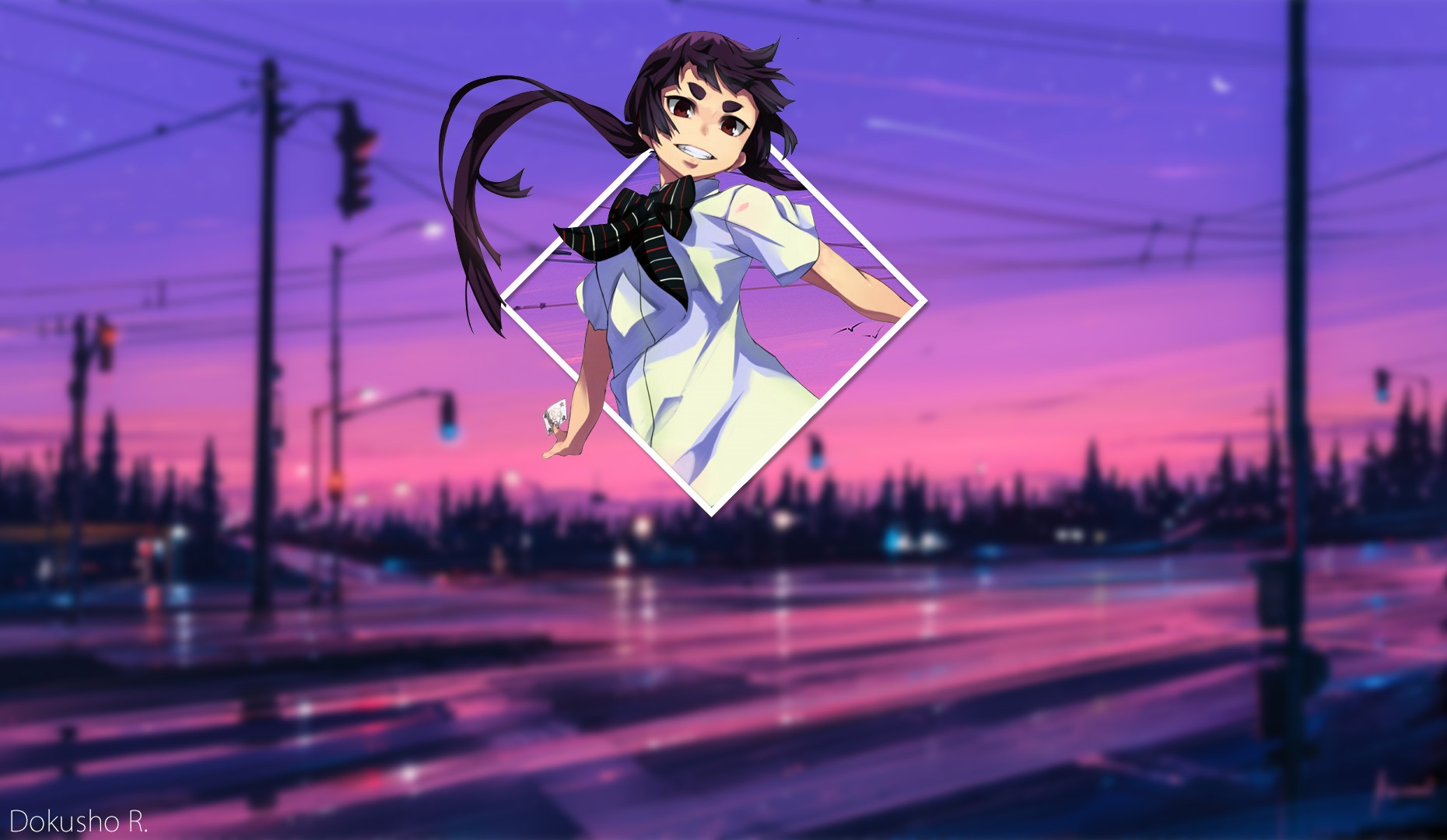 Kamiki Izumo from The Irregular at Magic High School HD Wallpaper