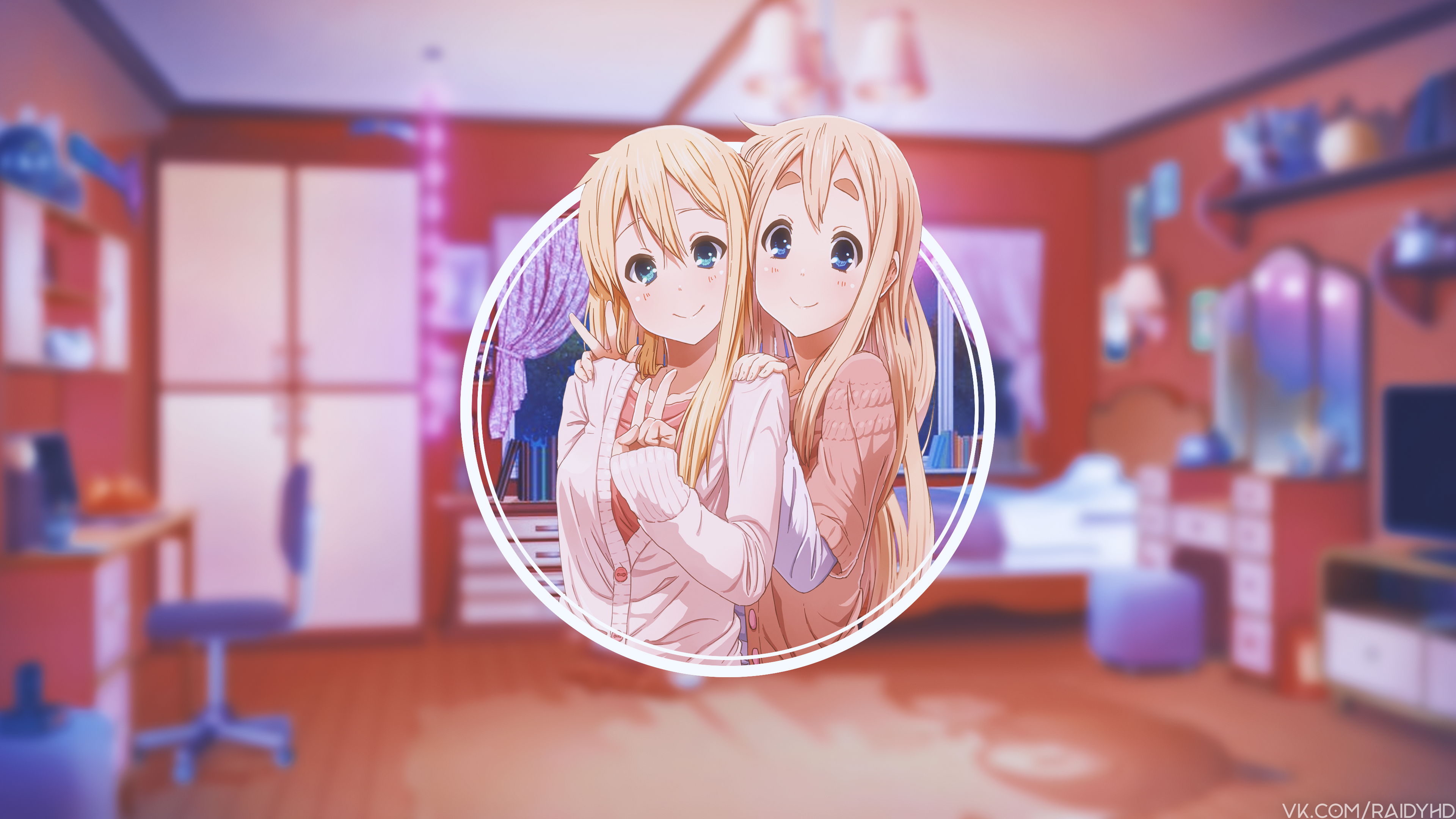 4K anime girls Kotobuki Tsumugi HD Wallpaper