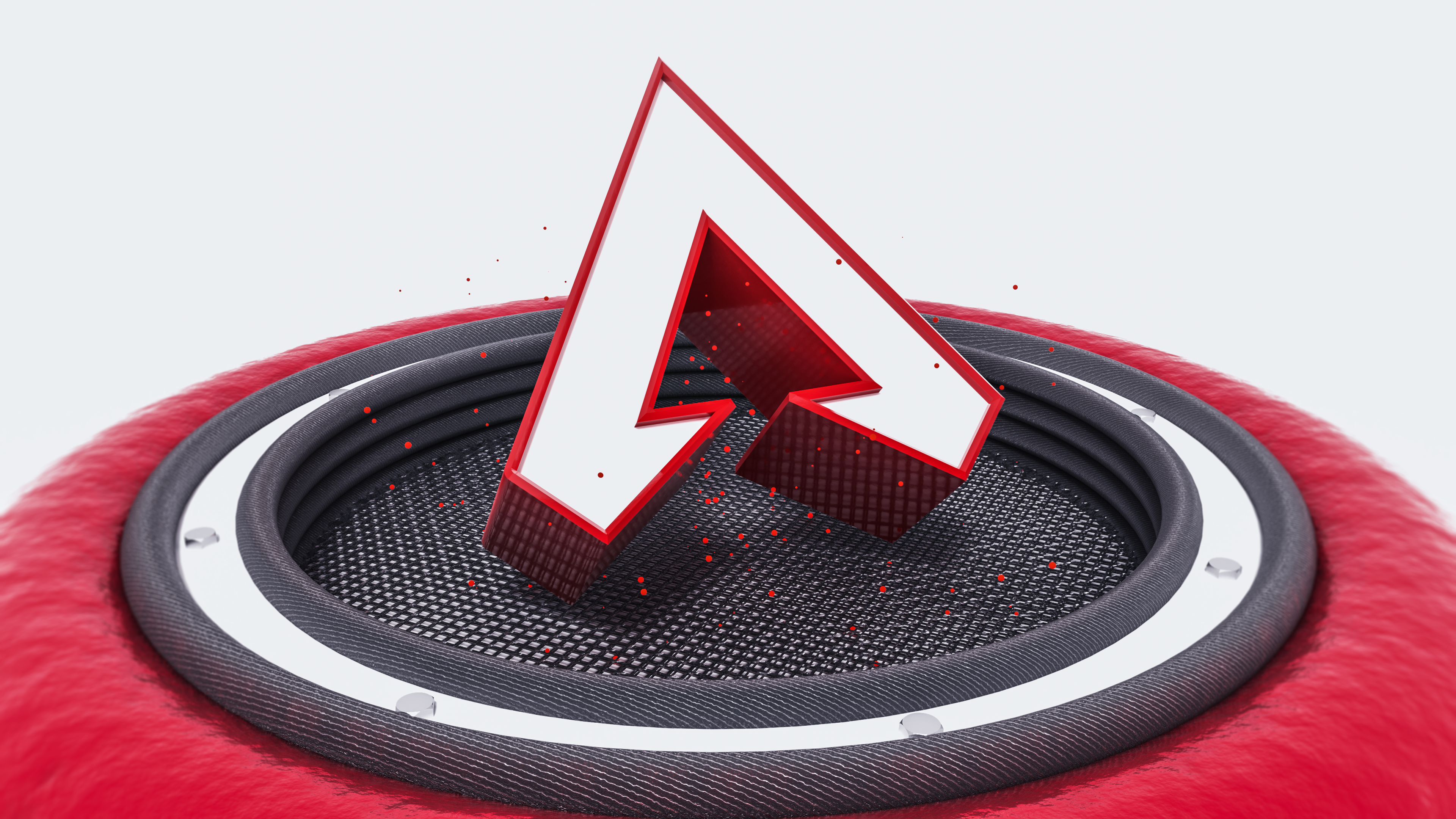 Apex Legends logo on a speaker HD Wallpaper
