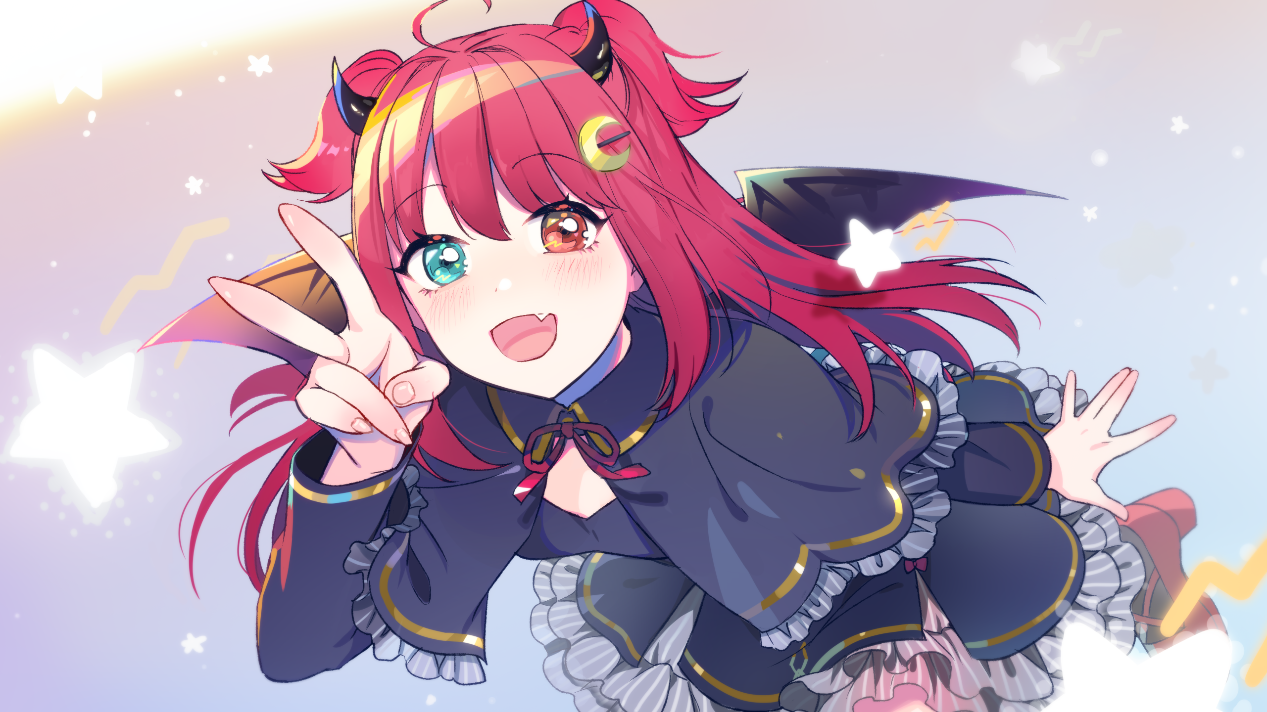 Yuzuki Roa from Nijisanji with Heterochromia HD Wallpaper
