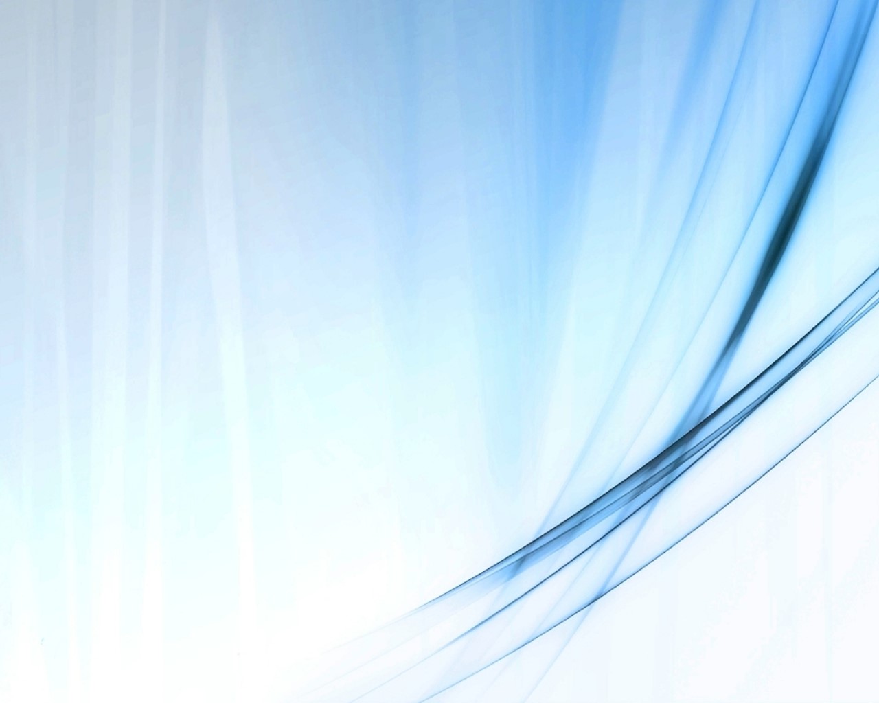 Abstract blue and white flowing shapes HD Wallpaper