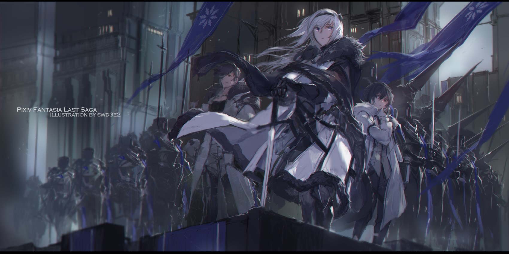 Pixiv Fantasia Last Saga Illustration by SWD3E2 HD Wallpaper