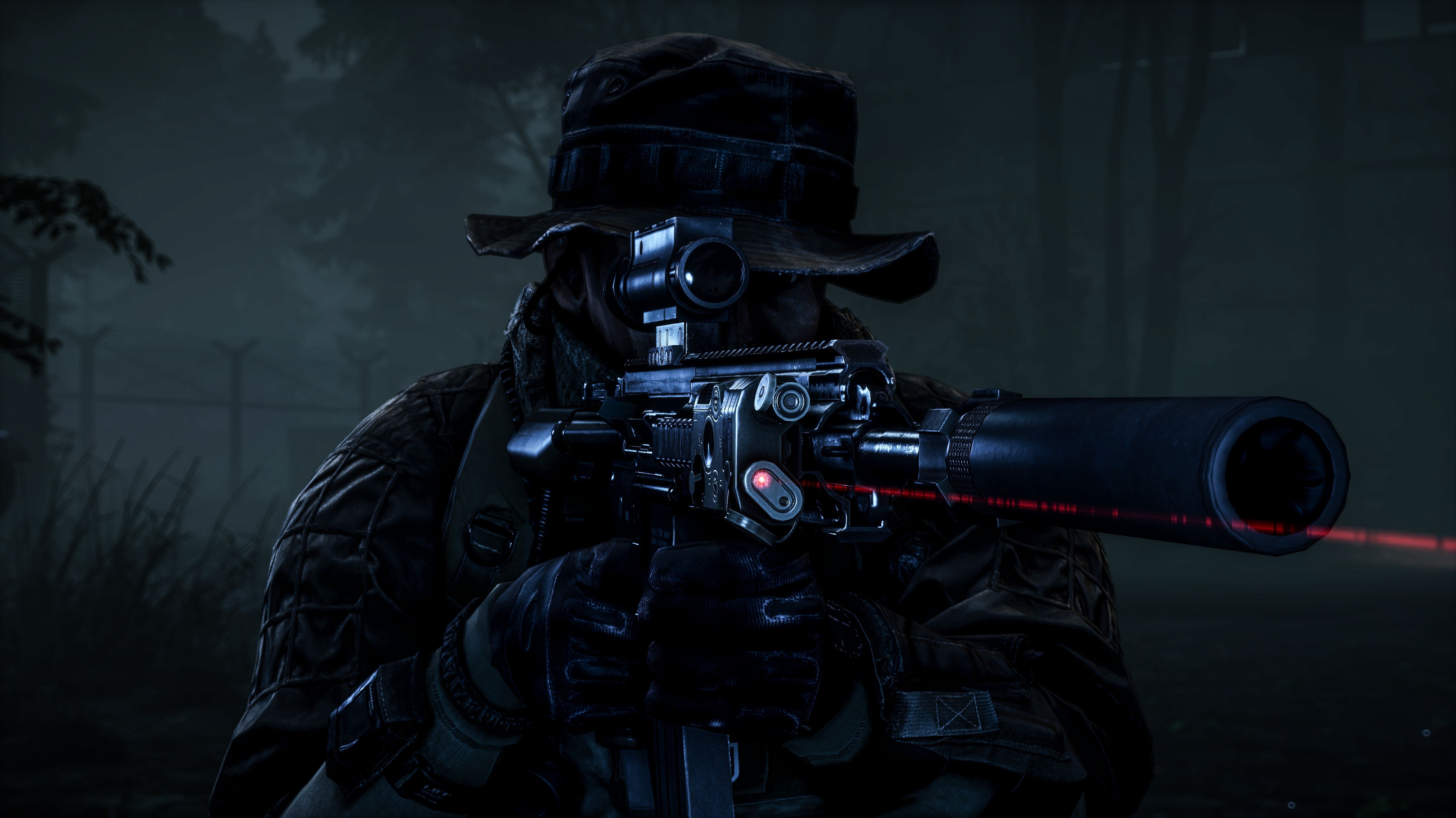Soldier with weapon in Battlefield 4 HD Wallpaper