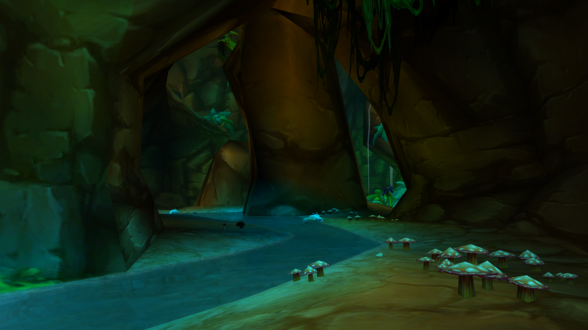 Wailing Caverns from World of Warcraft HD Wallpaper