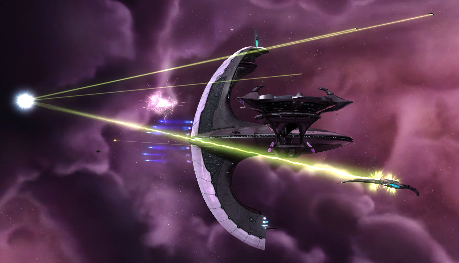 Sins of a Solar Empire space battle HD Wallpaper