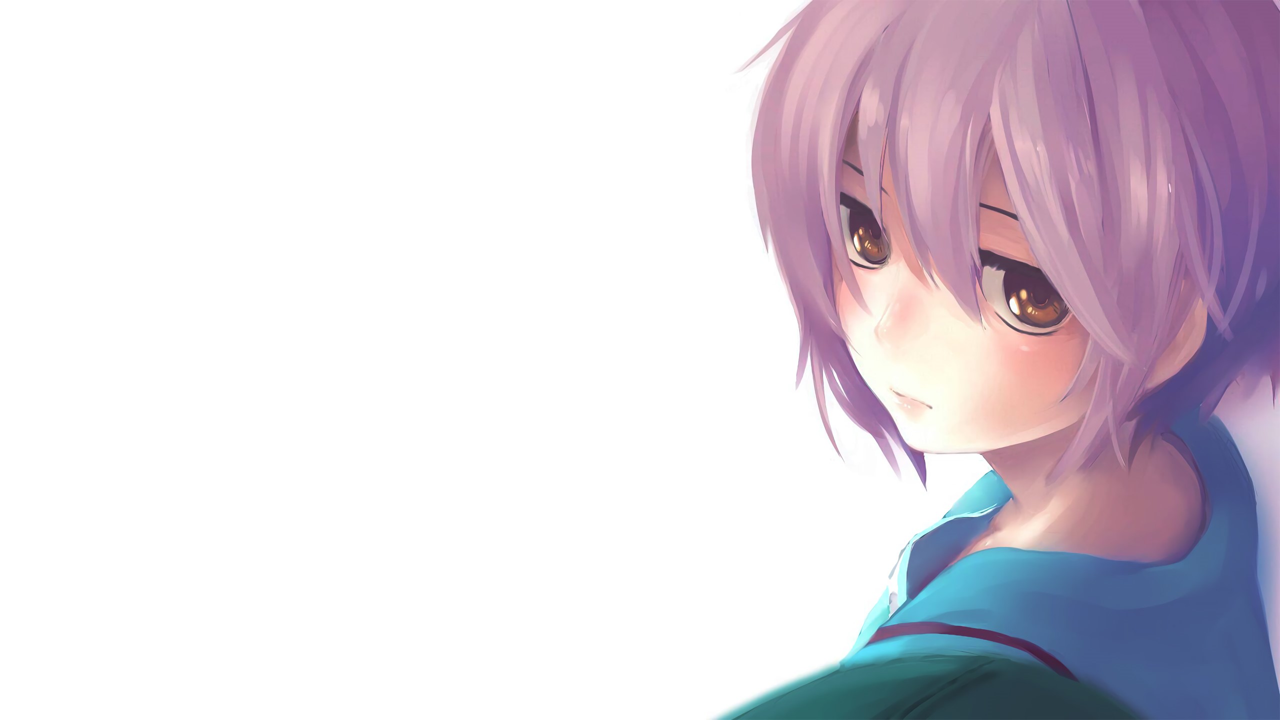Nagato Yuki from The Melancholy of Haruhi Suzumiya HD Wallpaper
