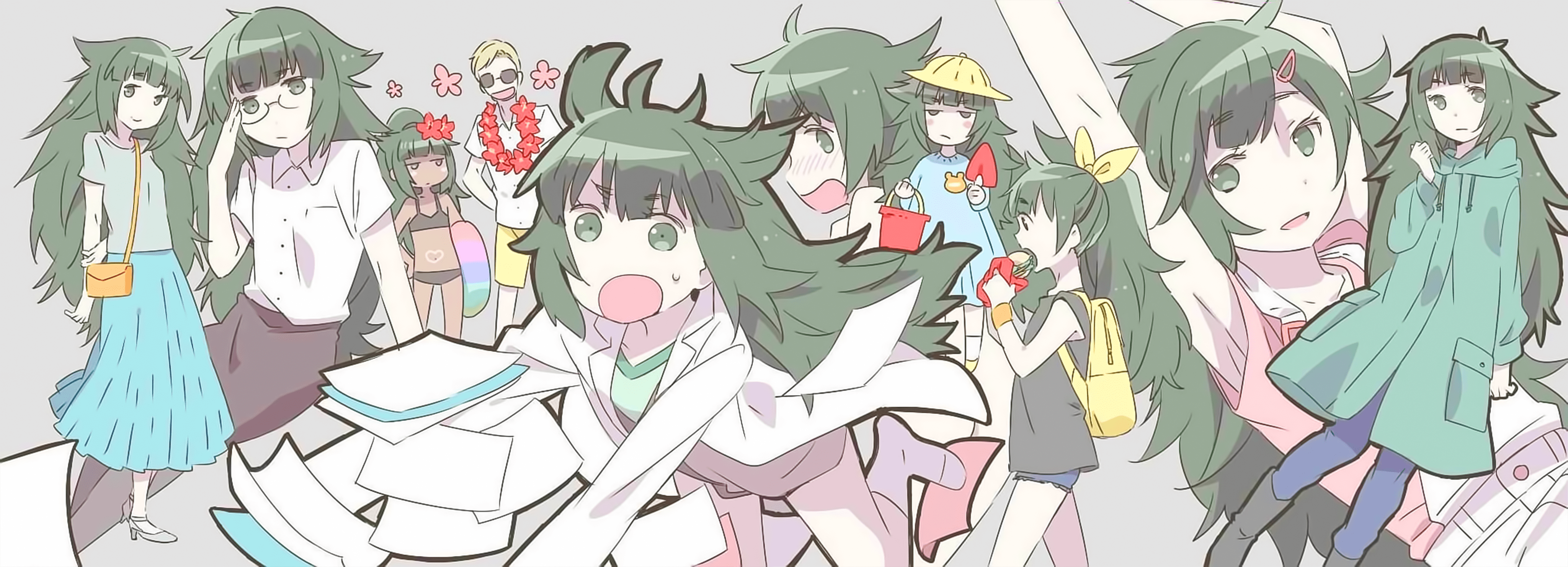 Hiyajo Maho from Steins;Gate 0 sketches HD Wallpaper