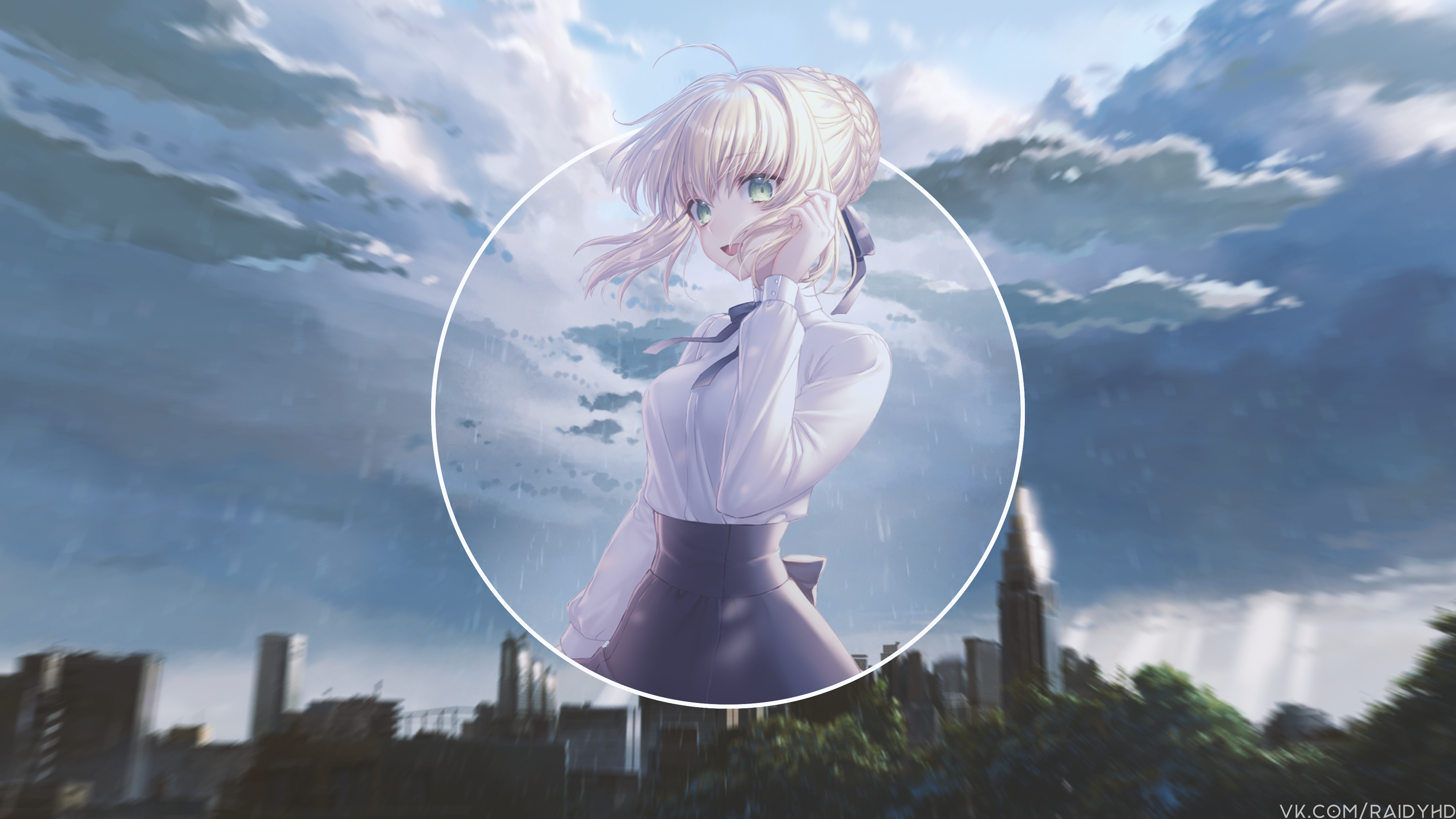 Saber from Fate/Grand Order in 4K HD Wallpaper
