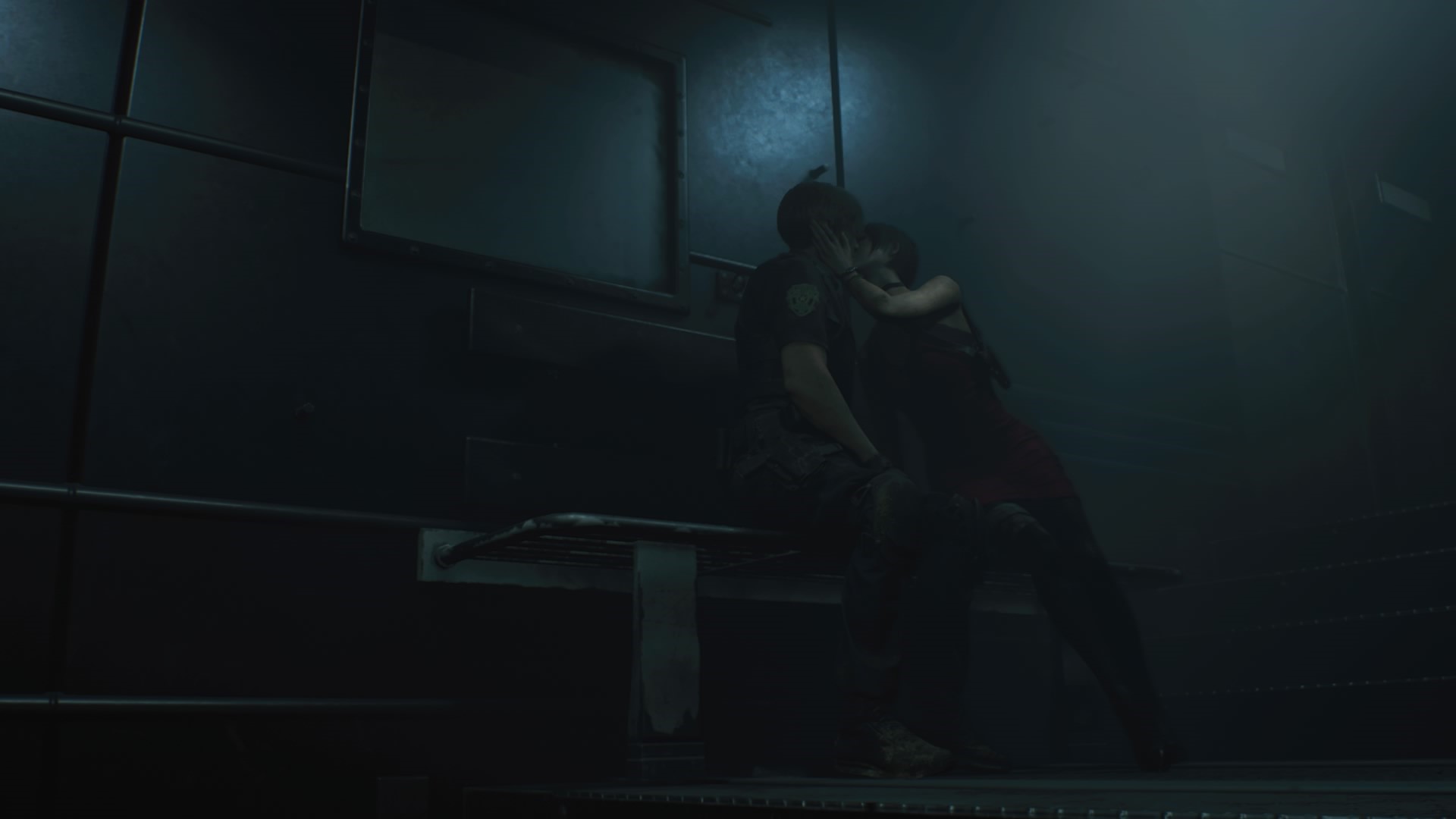 Leon S. Kennedy and Claire Redfield from Resident Evil 2 Remake HD Wallpaper