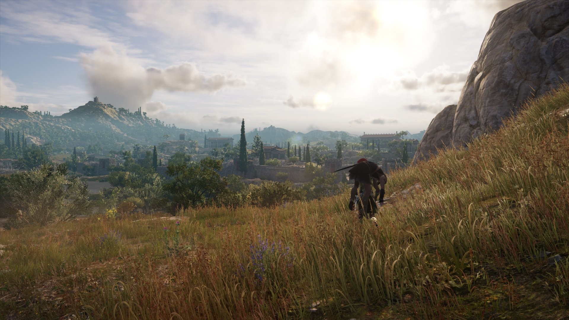 Male Spartan from Assassin's Creed Odyssey HD Wallpaper
