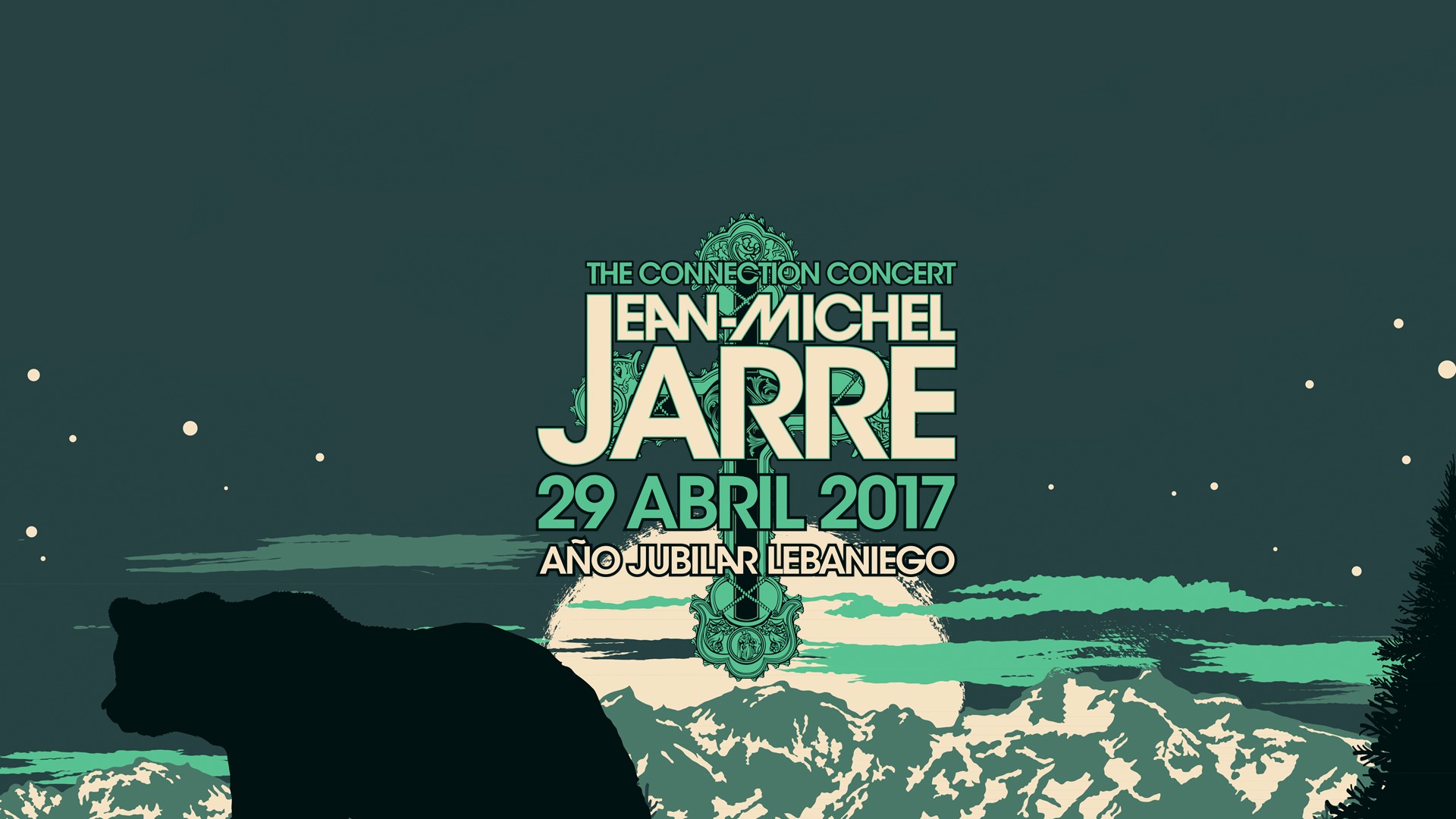 Jean-Michel Jarre The Connection Concert 2017 HD Wallpaper