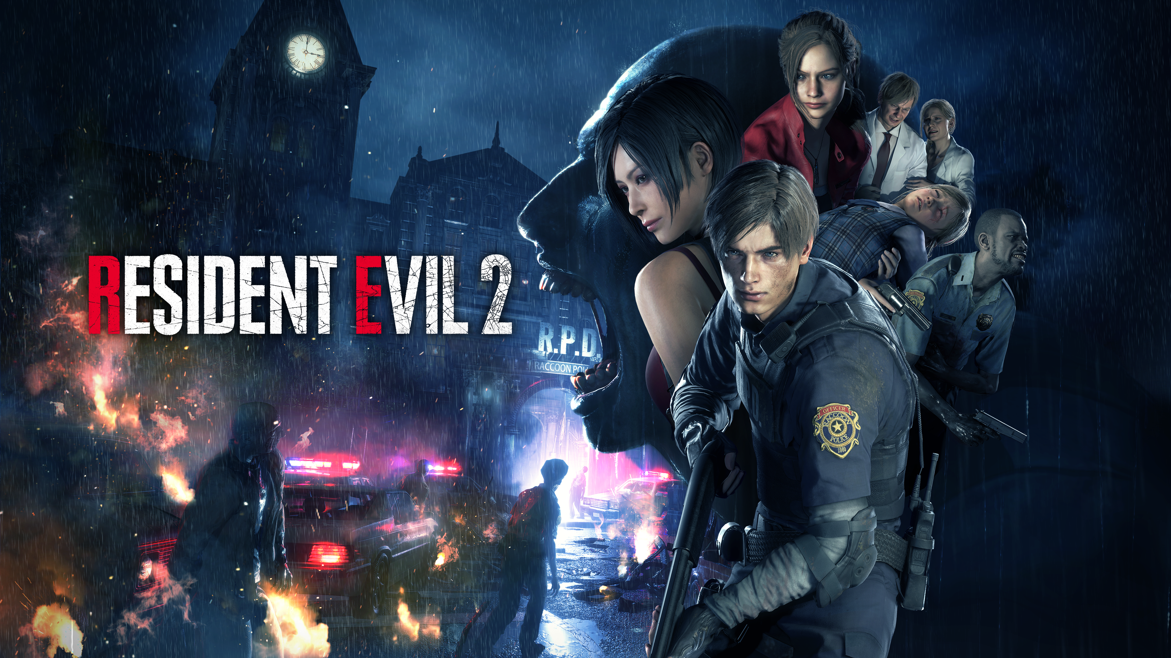 Resident Evil 2 Remake 4K HD Wallpaper