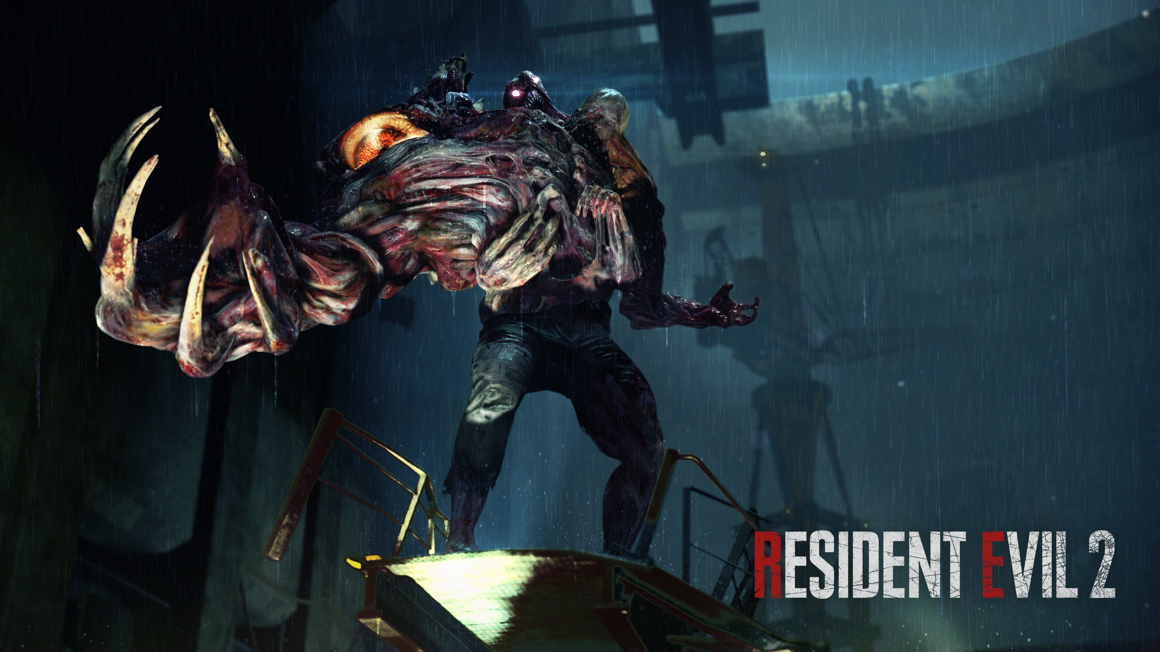 4K Resident Evil 2 Remake G-Virus Monster HD Wallpaper